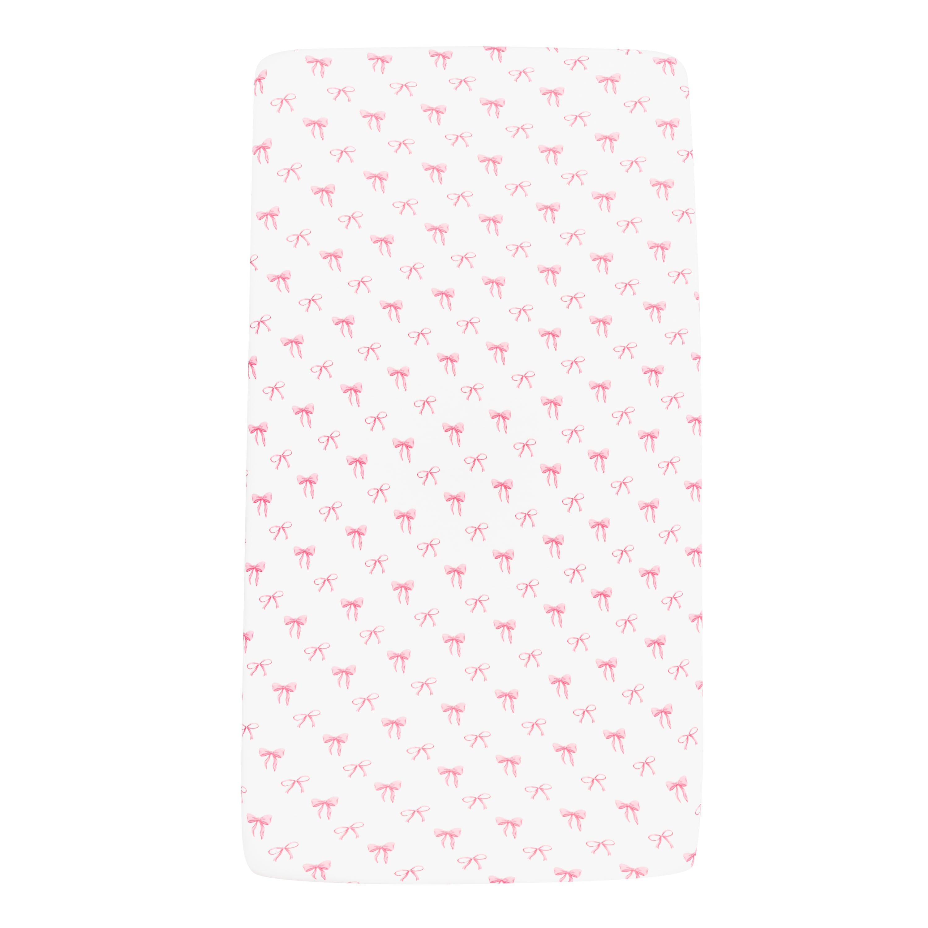 Twin Sheet in Bow on mattress