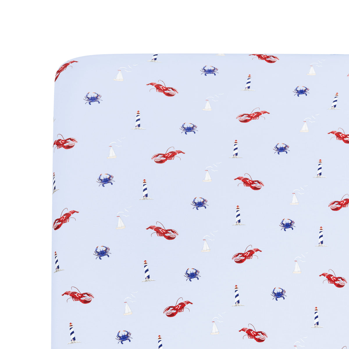 Close up of the corner of the Twin Sheet in Harbor