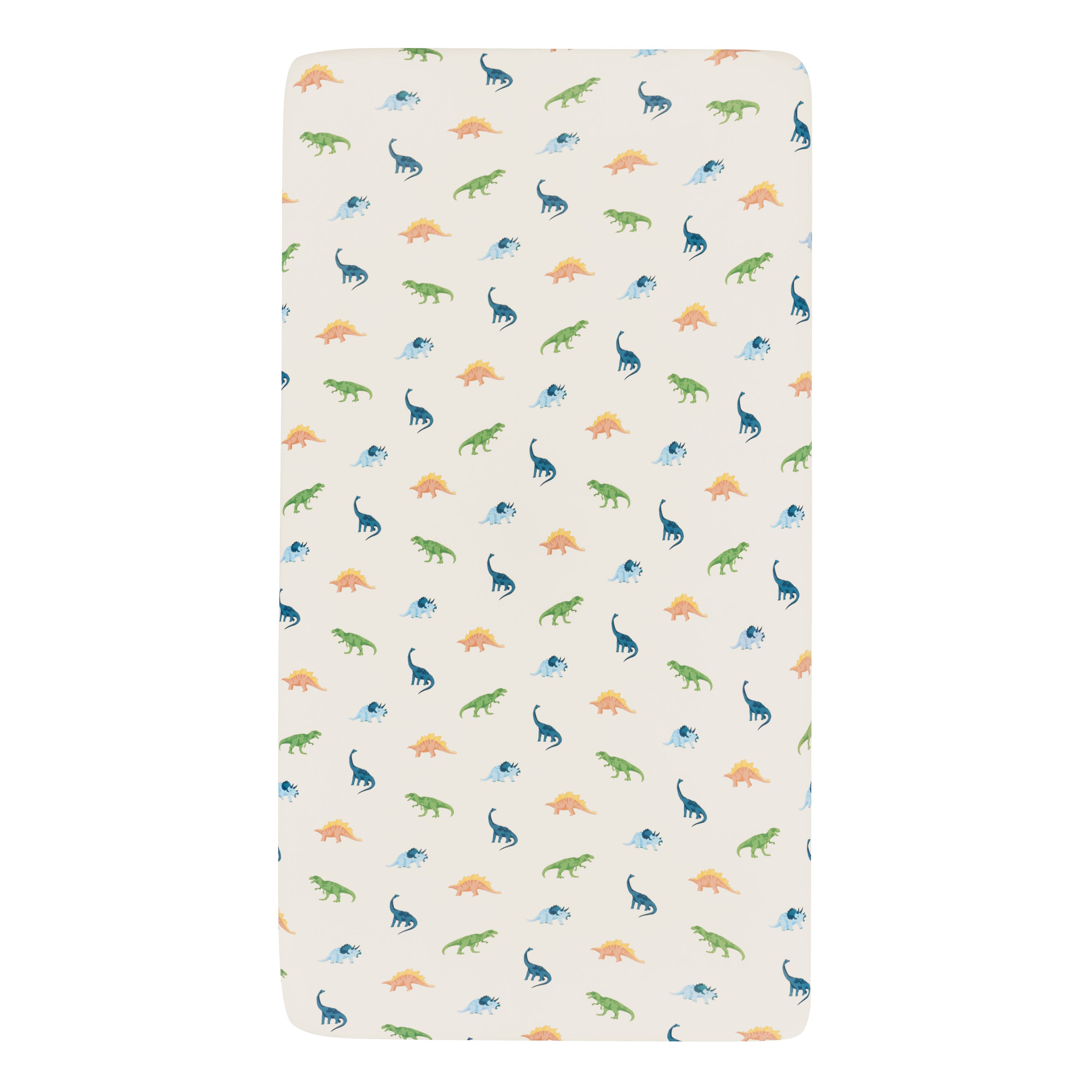 Ecru Roar twin sheet on mattress