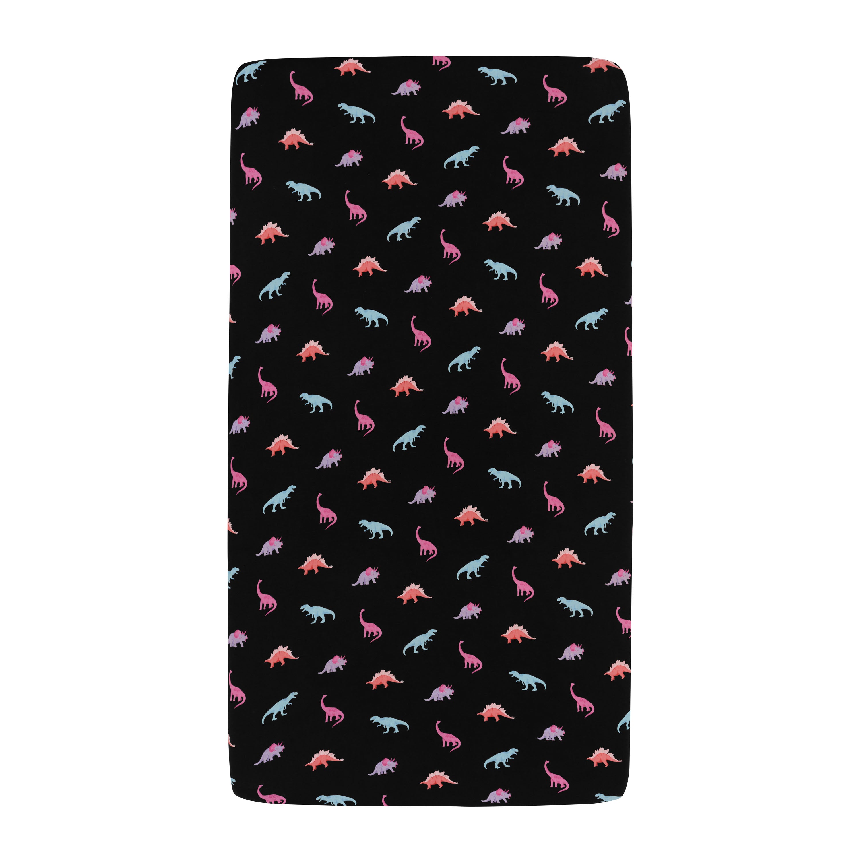 Midnight Roar twin sheet on mattress