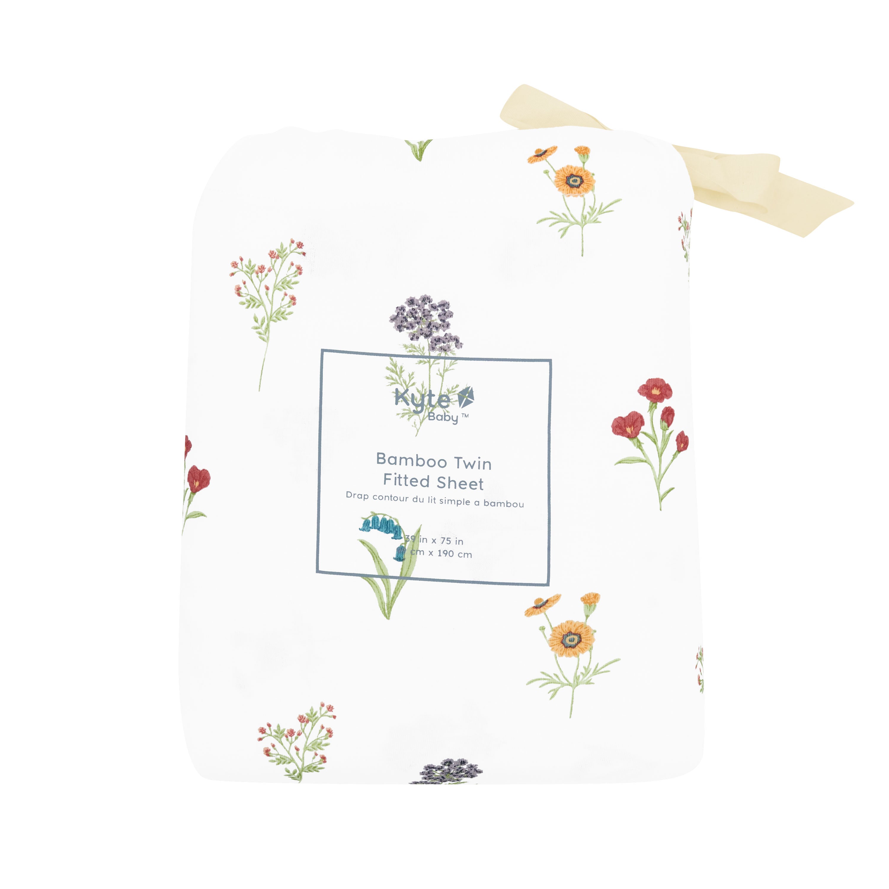 Twin Sheet in Wildflower packaging