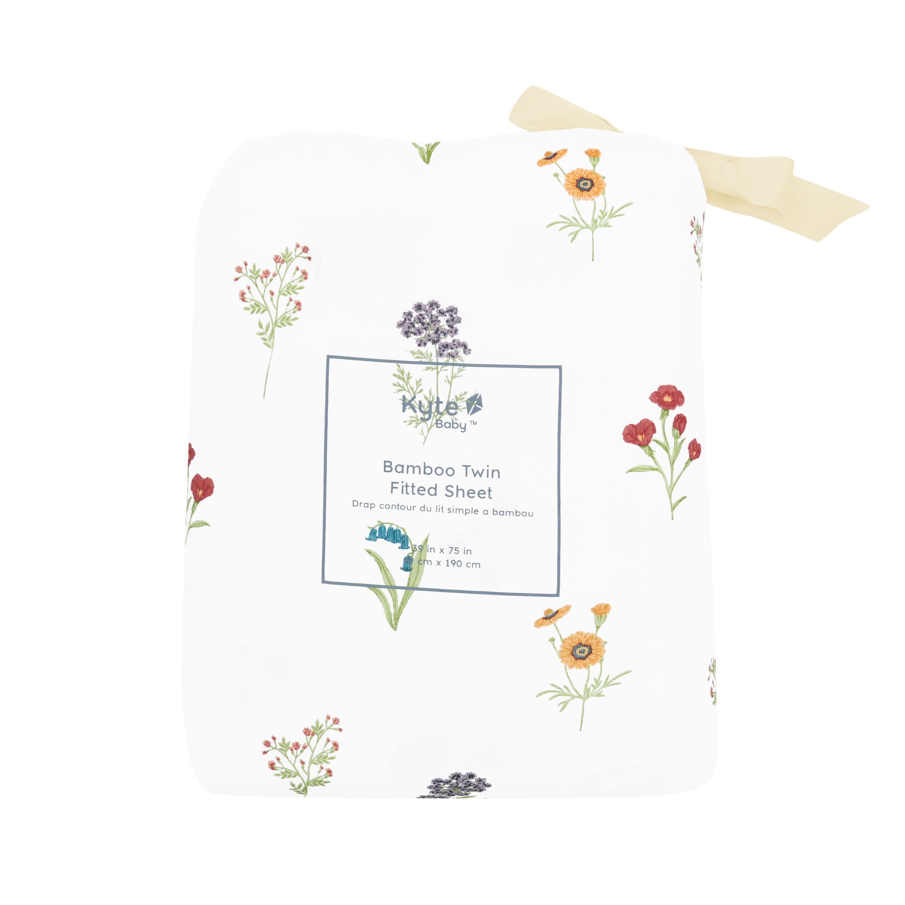 Twin Sheet in Wildflower packaging