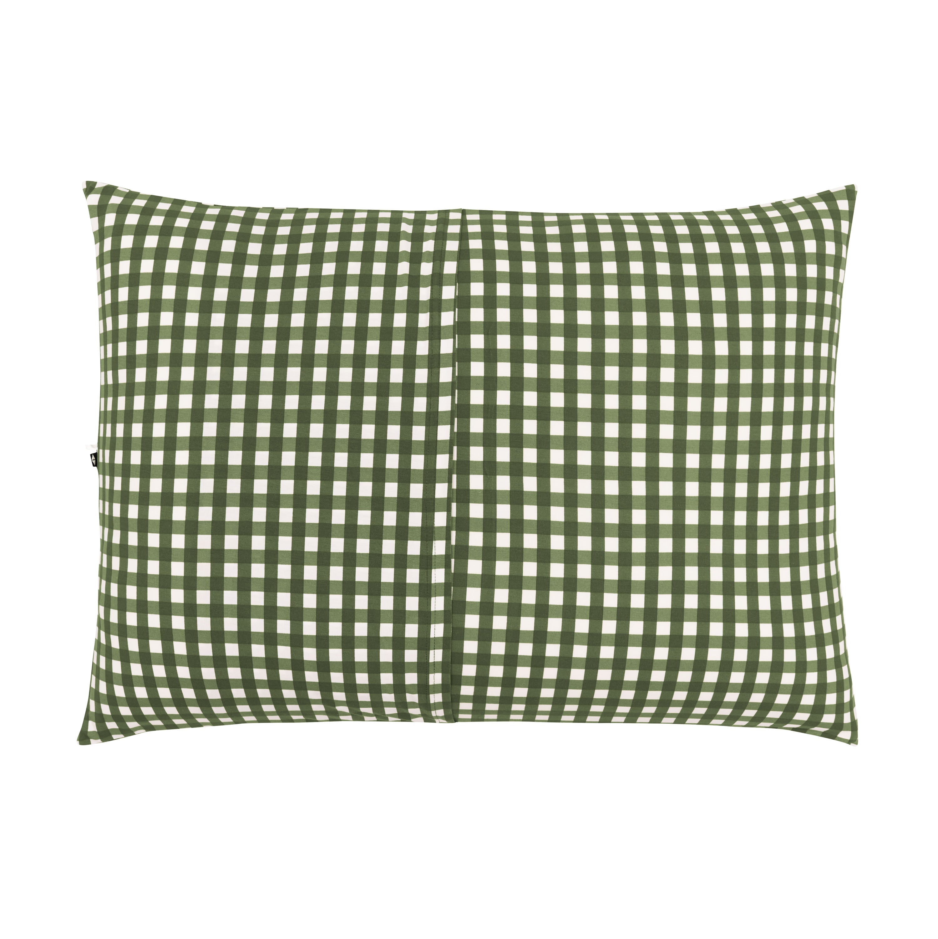 Envelope closure shown on the Standard Pillowcase in Gingham Fir