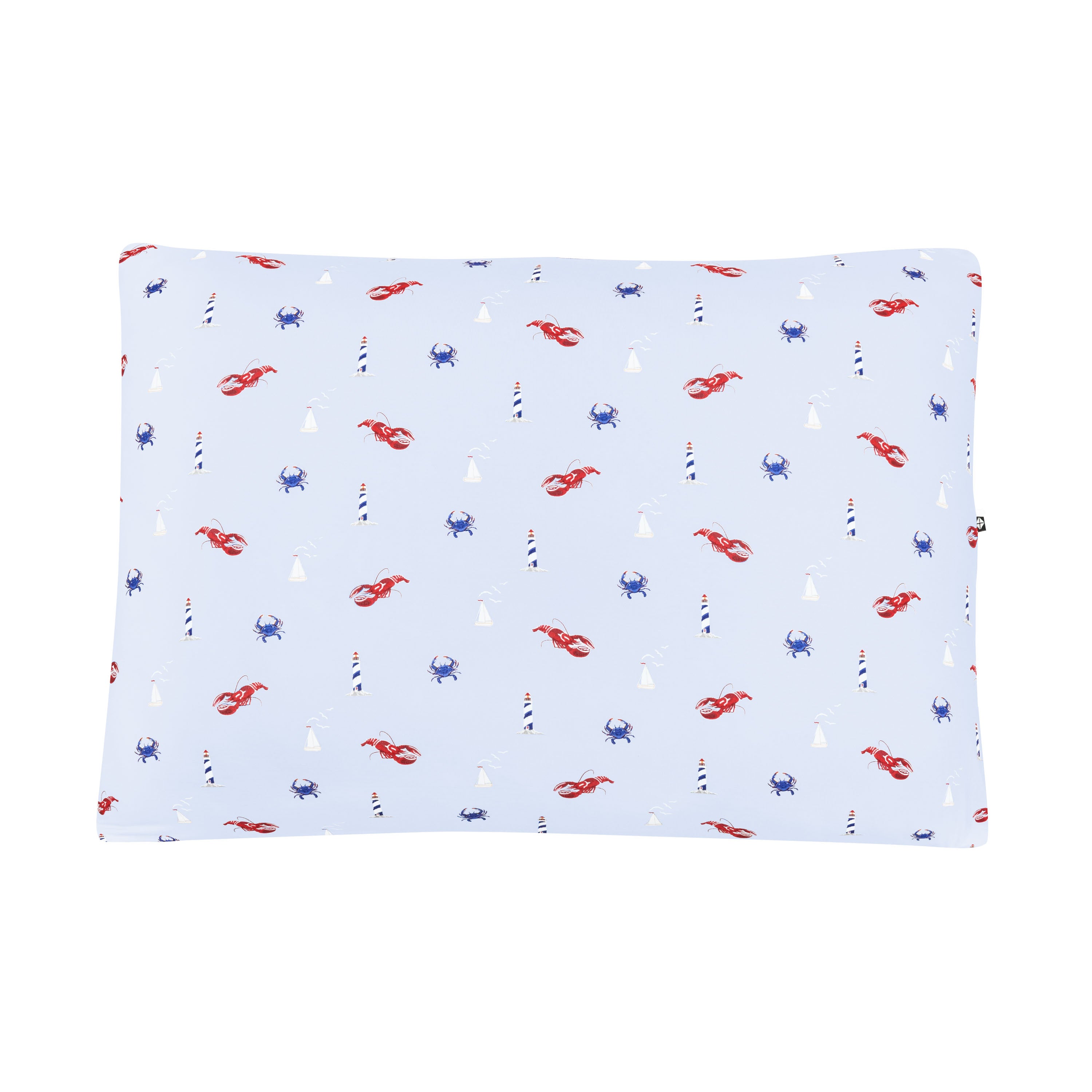 Front of Standard Pillowcase in Harbor