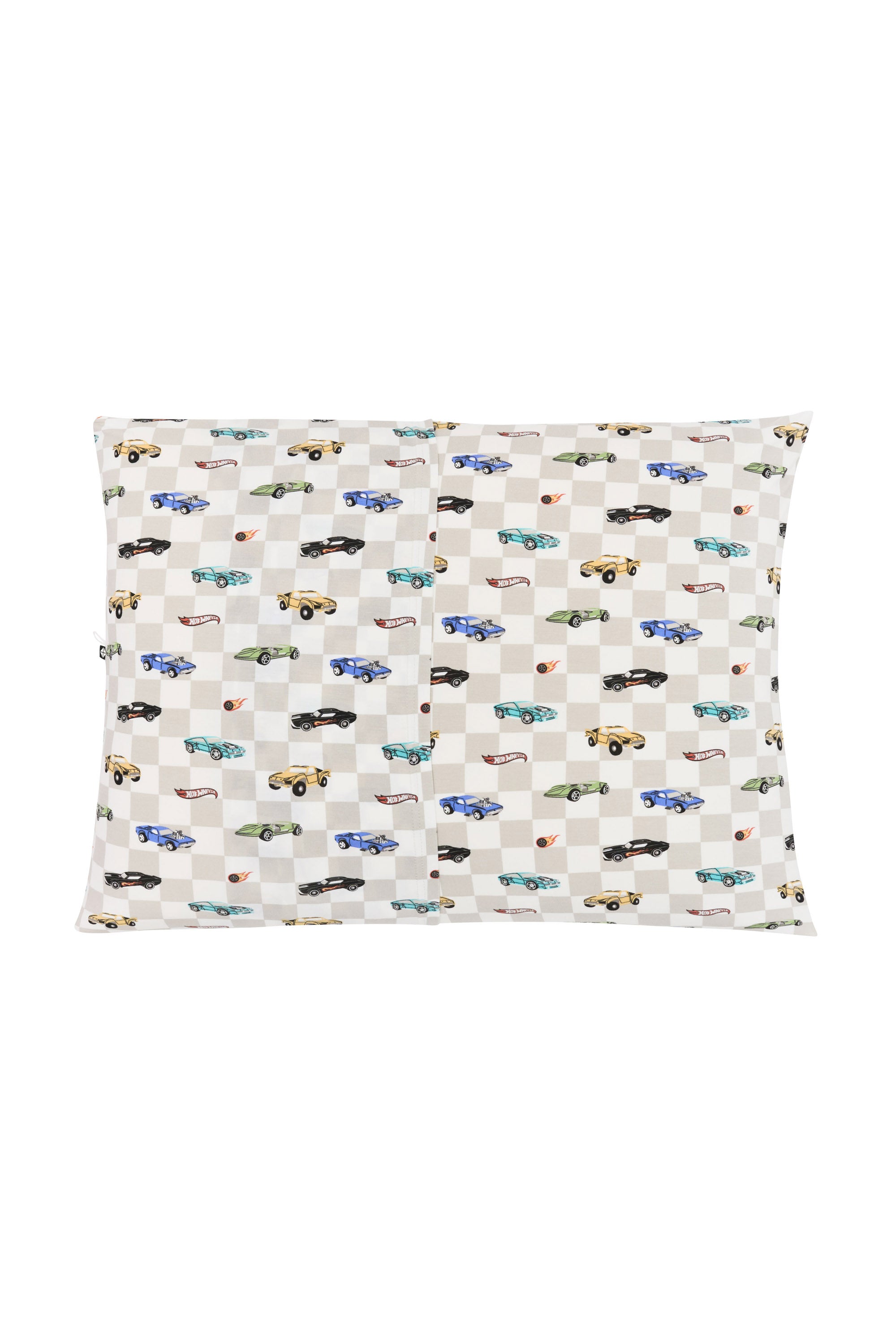 Envelope closure on the back of the Standard Pillowcase in Fast and Fierce