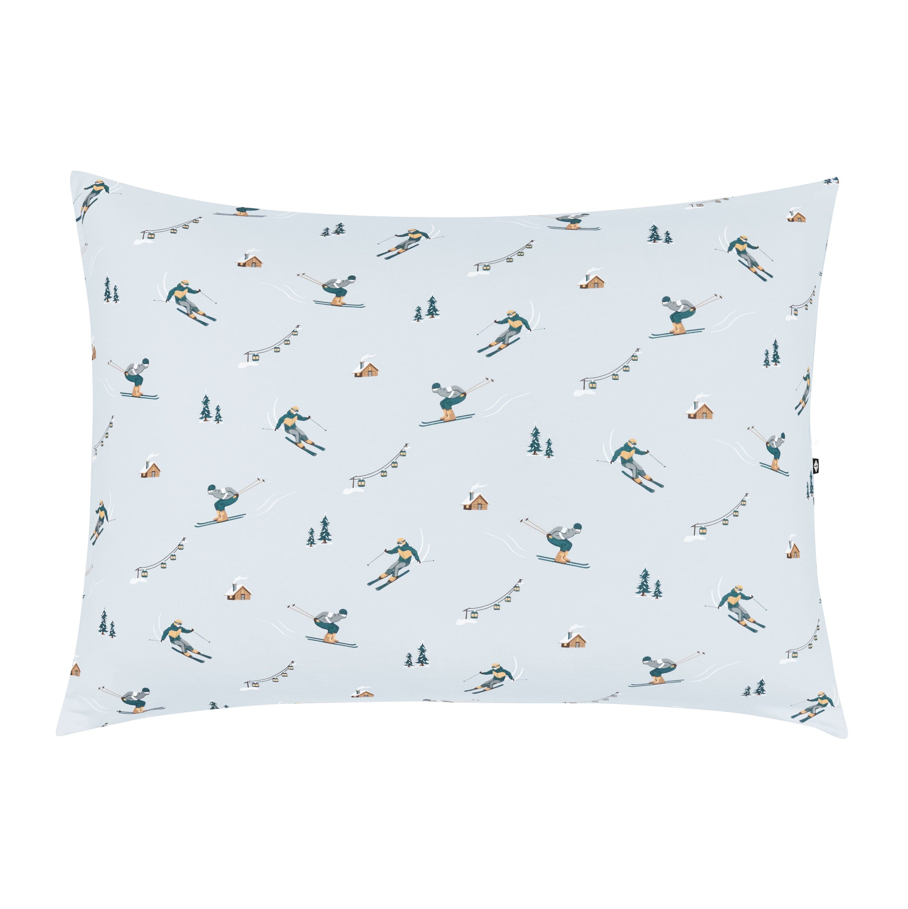 Front of the Standard Pillowcase in Ski