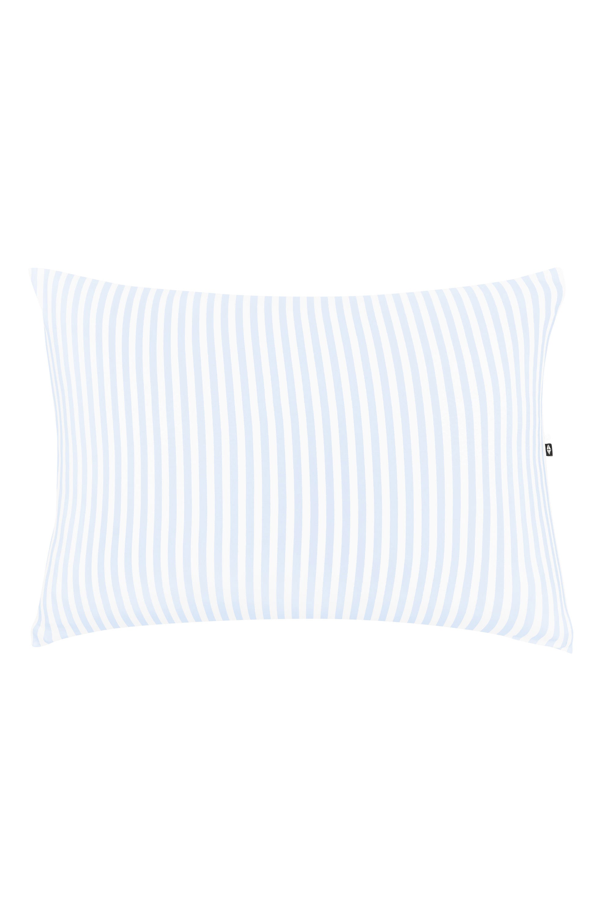 Product photo of the front of Standard Pillowcase in Small Mist Stripe
