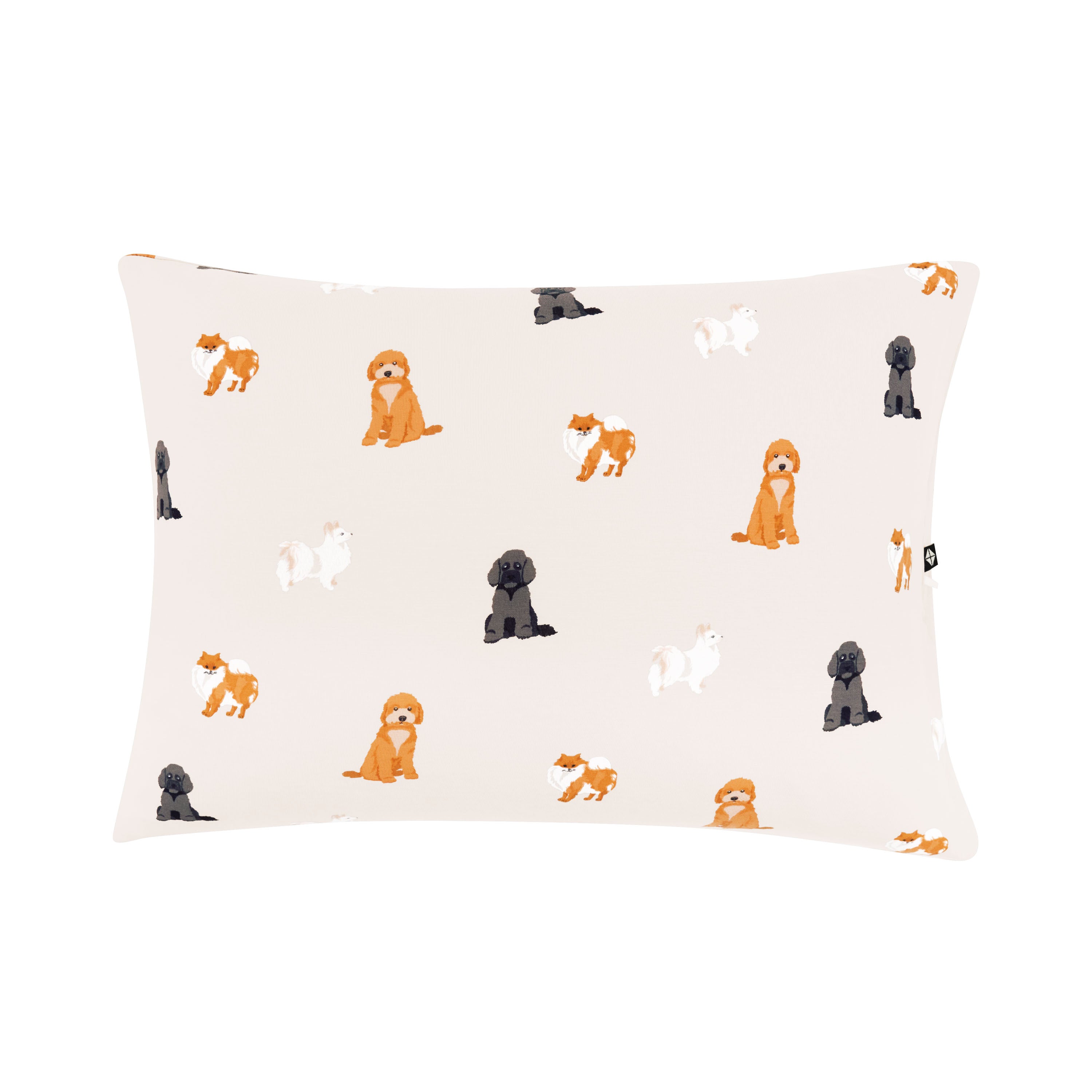 Toddler Pillowcase in Fluffy Dog front