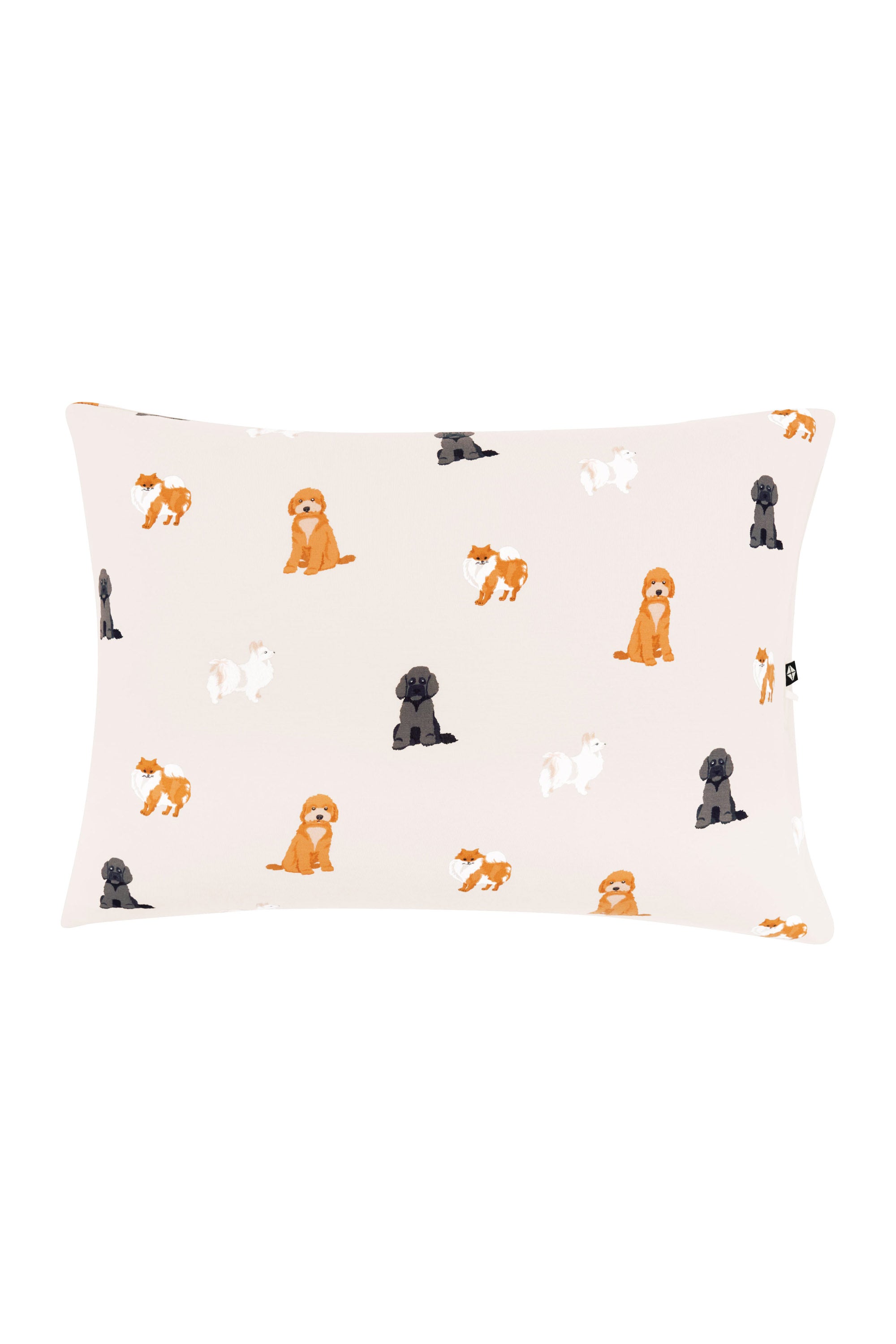 Toddler Pillowcase in Fluffy Dog front
