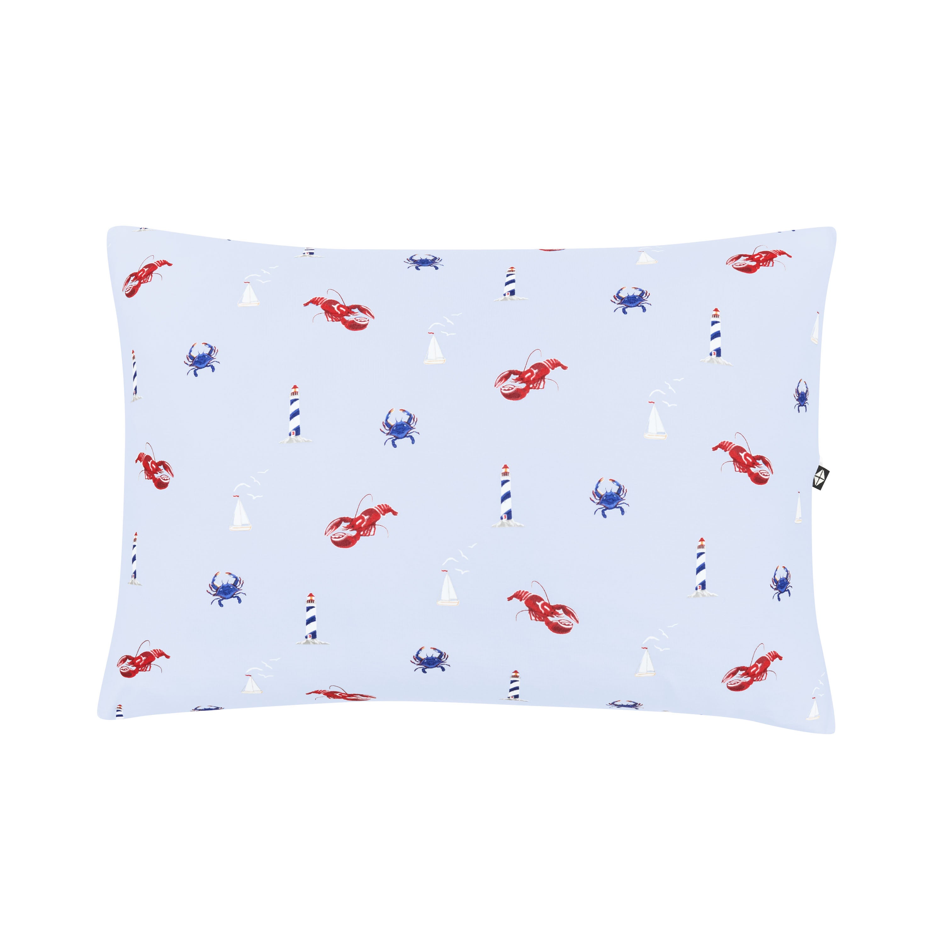 Product photo of the front of the Toddler Pillowcase in Harbor