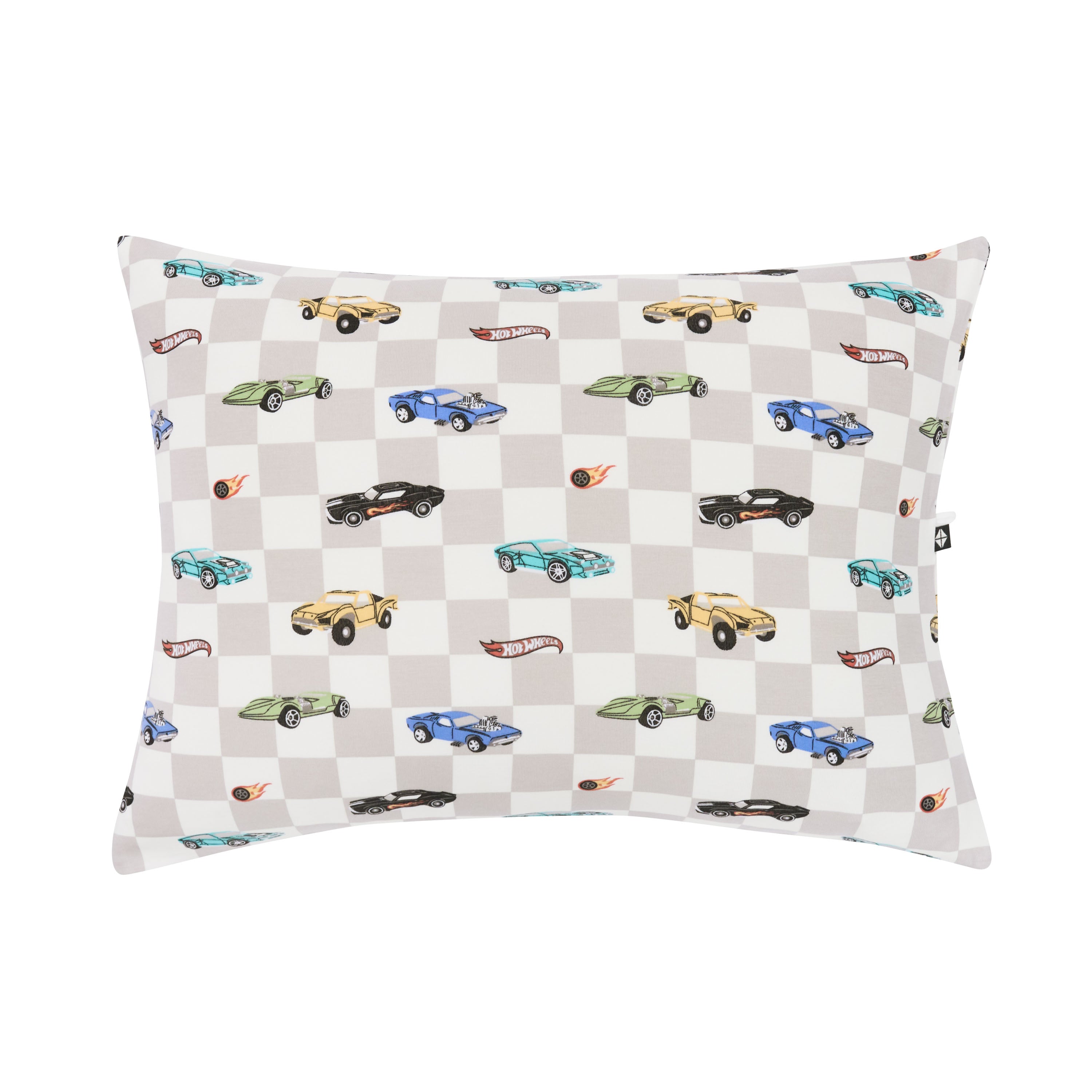 The front of the Toddler Pillowcase in Fast and Fierce