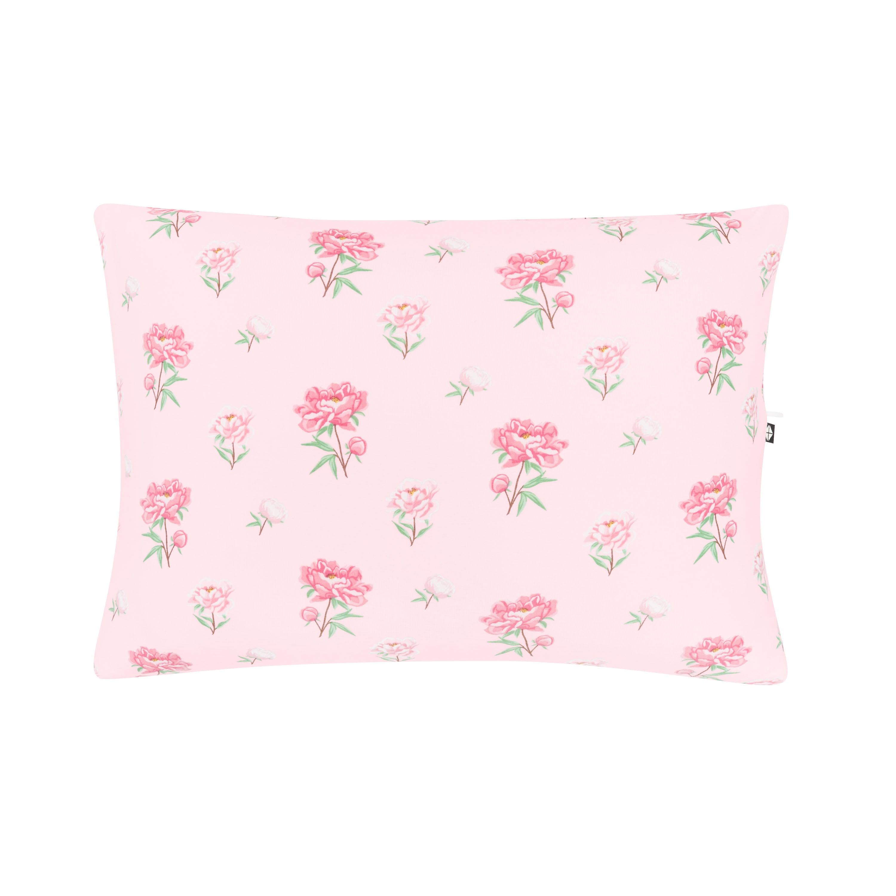 The front of the Toddler Pillowcase in Sakura Peony