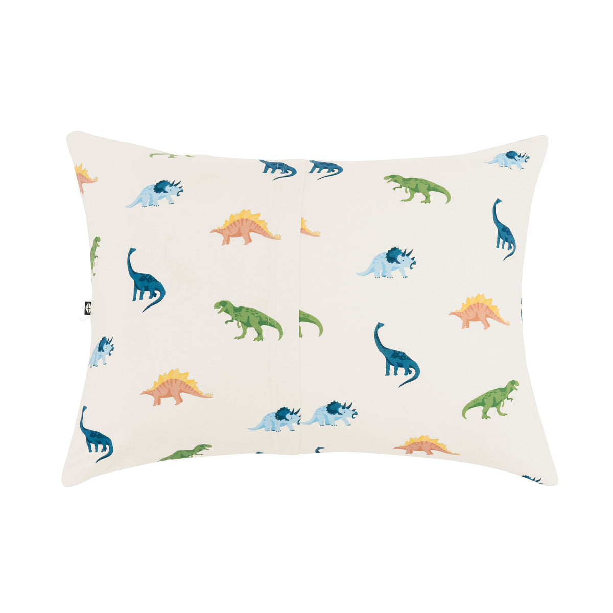 Ecru Roar toddler pillow case back