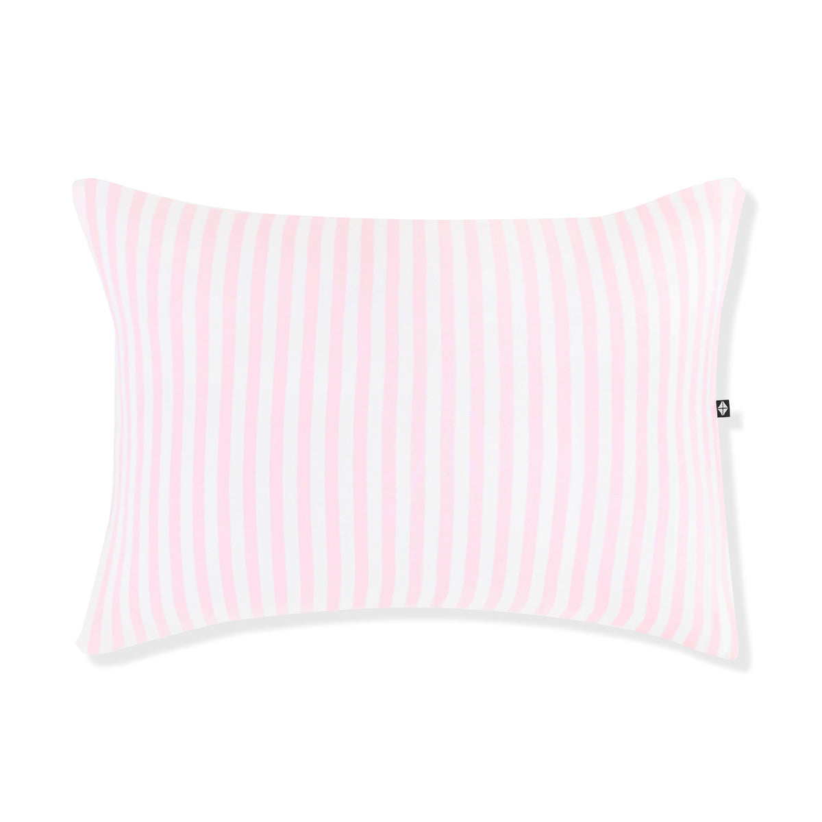 Front of the Toddler Pillowcase in Small Sakura Stripe