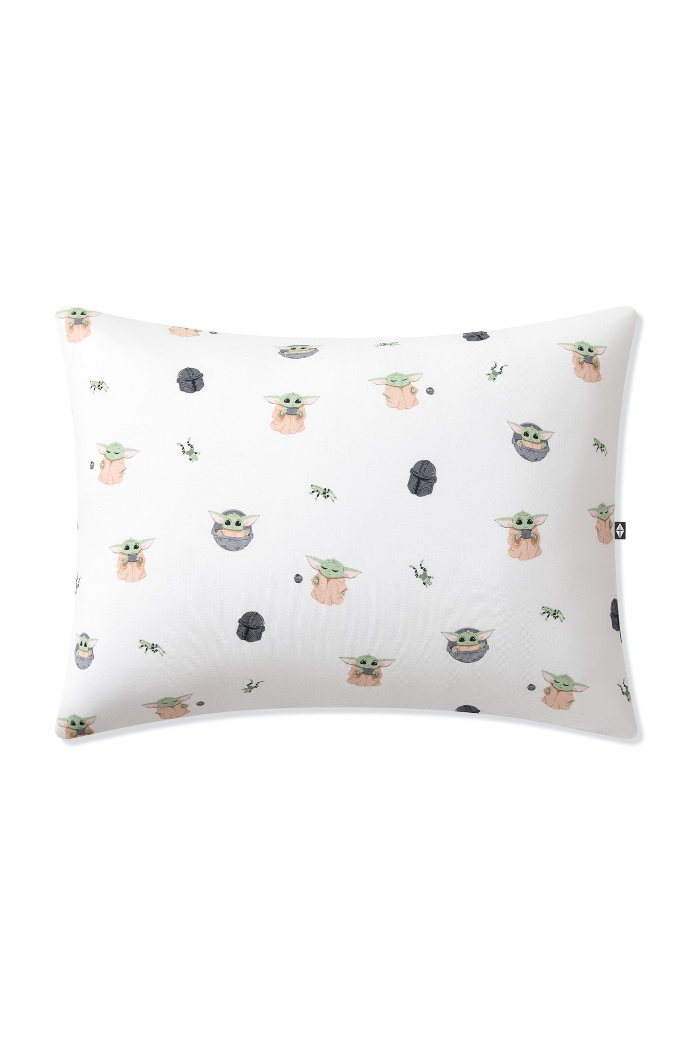 Front of the Toddler Pillowcase in Grogu™ on a white surface