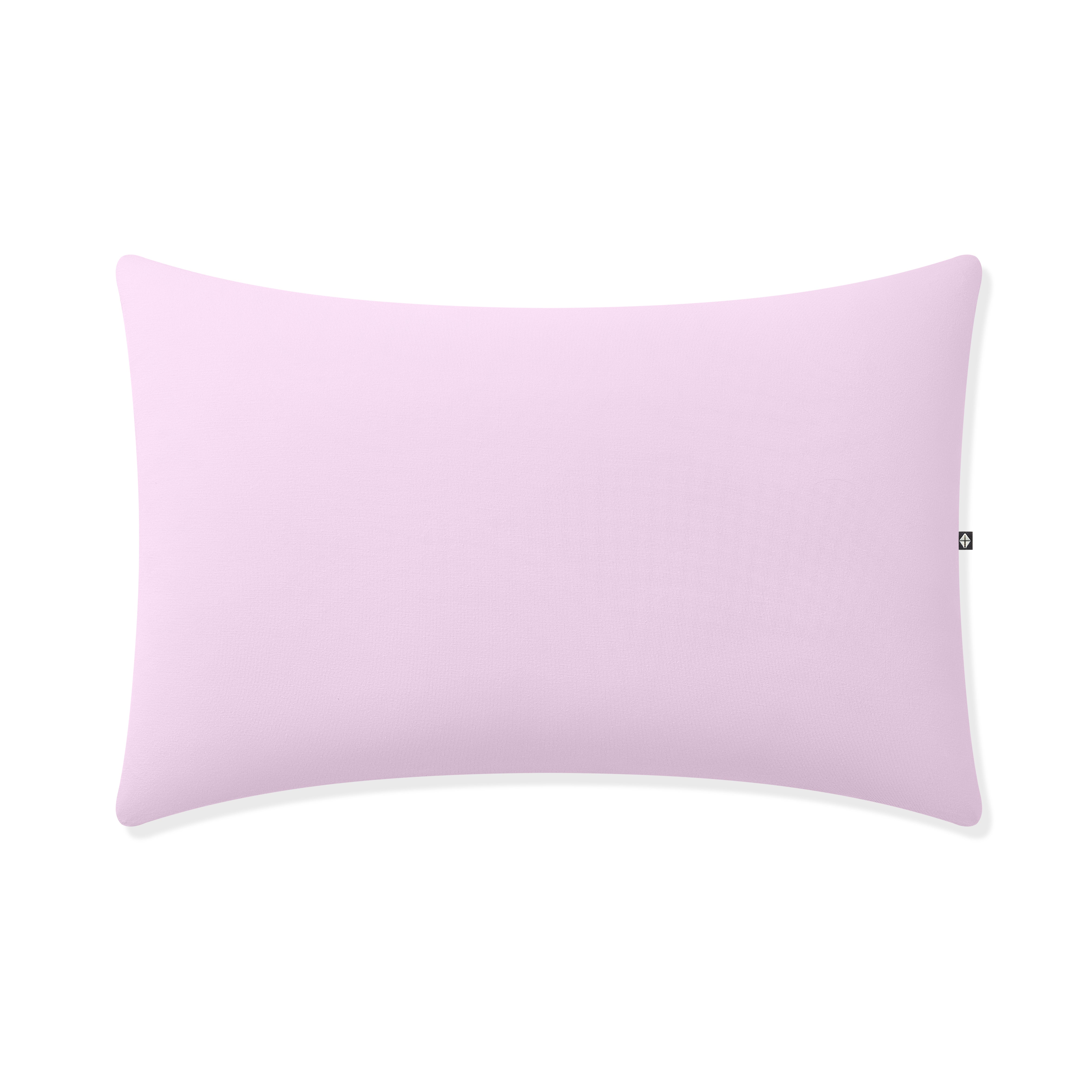 Purple toddler pillow on a white background