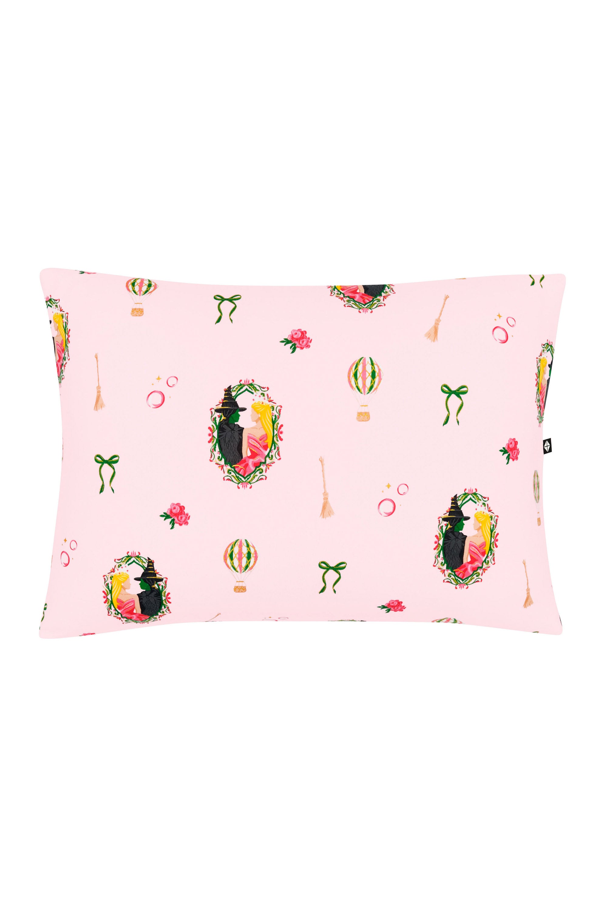The front of the Toddler Pillowcase in Wicked
