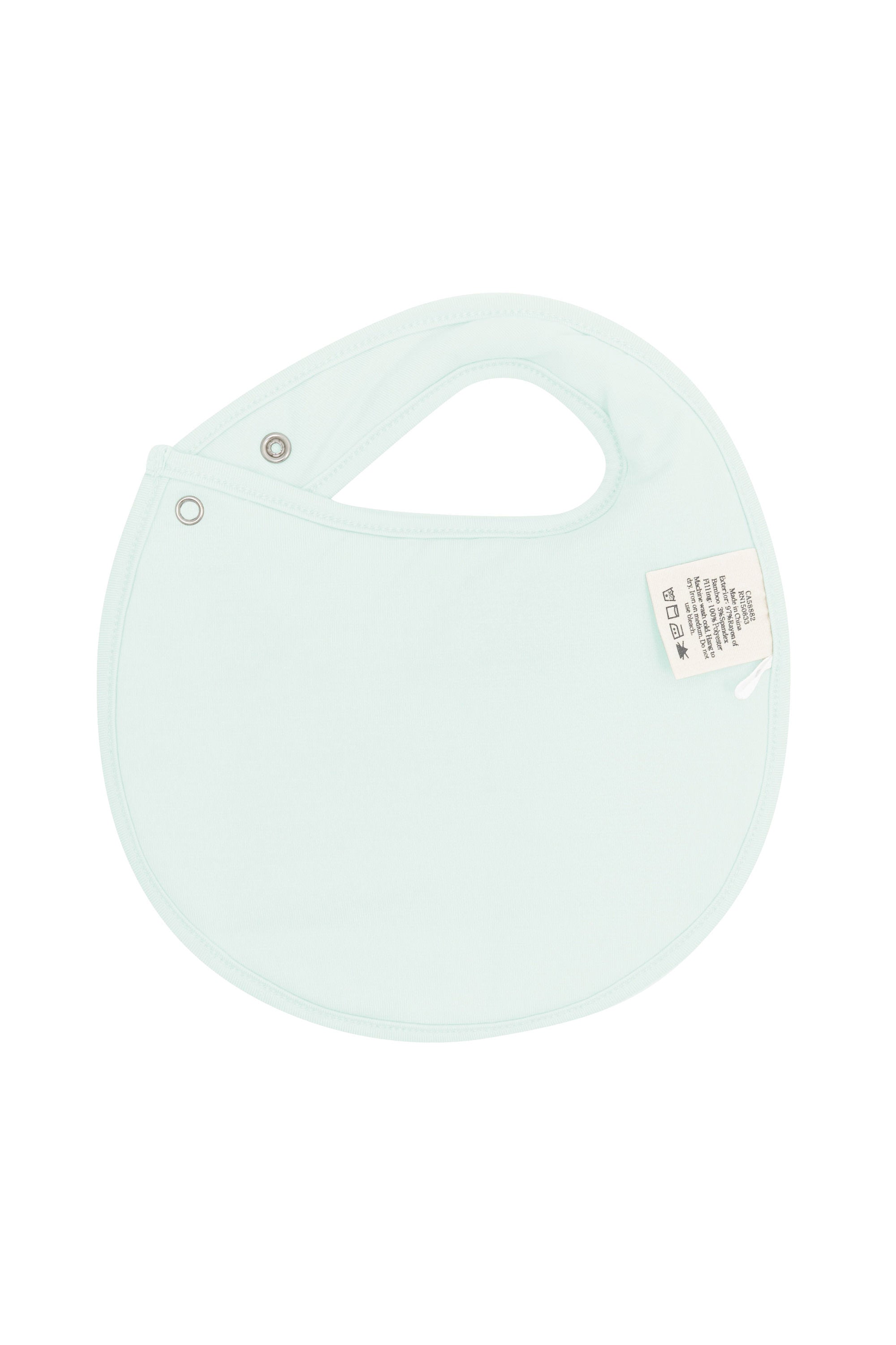 The back of the Cushy Bib in Dew