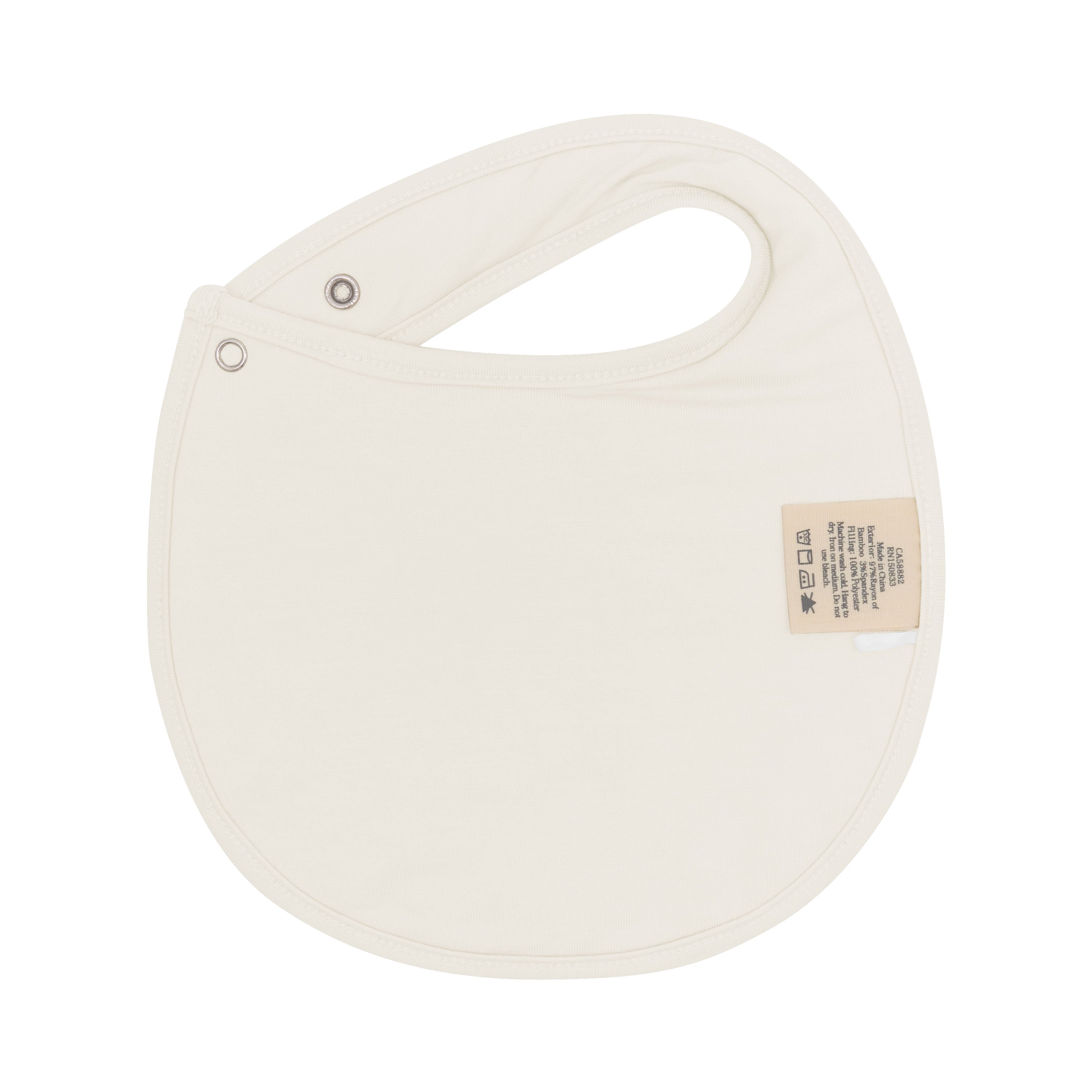 The back of Ecru Roar Cushy Bib