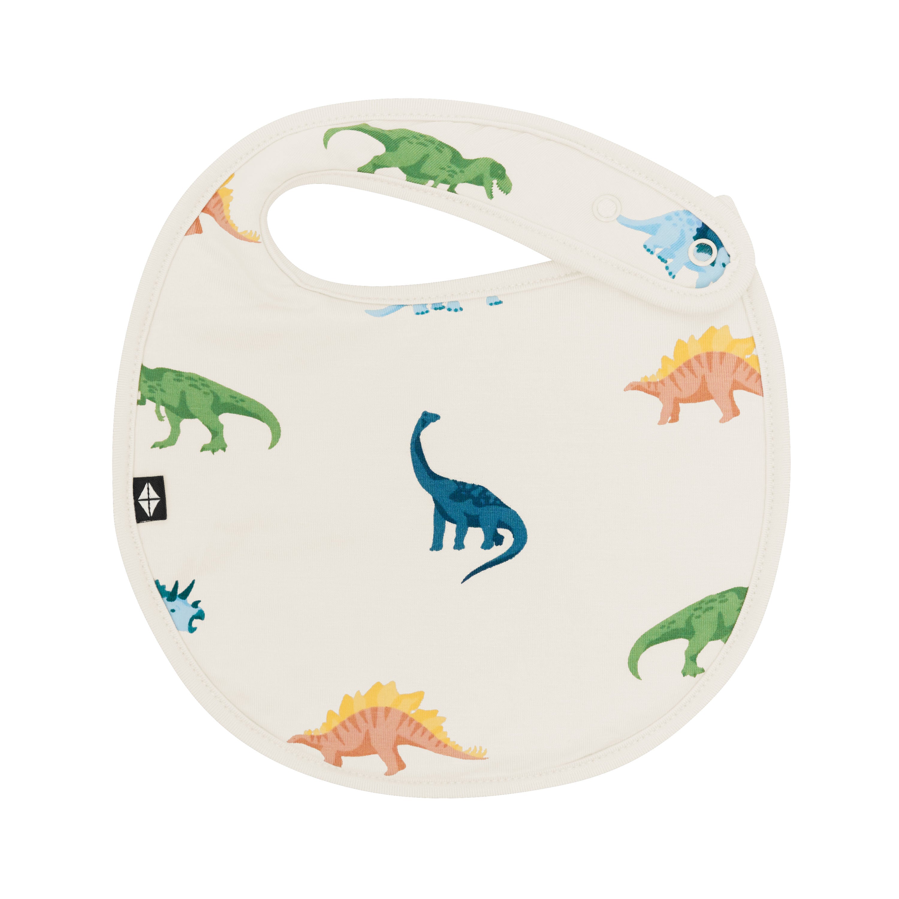 Kyte Baby Cushy Bib in Ecru Roar