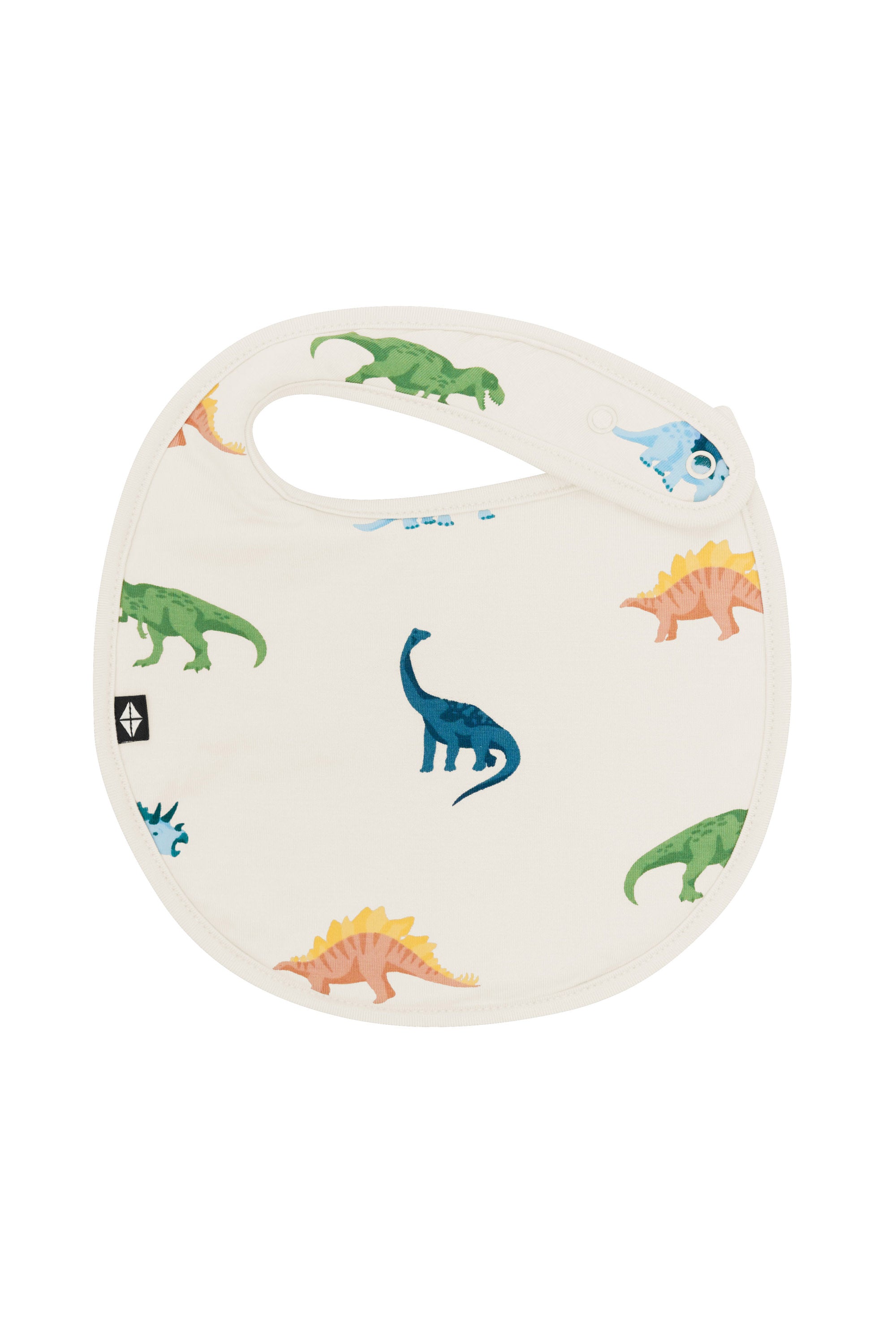 Kyte Baby Cushy Bib in Ecru Roar