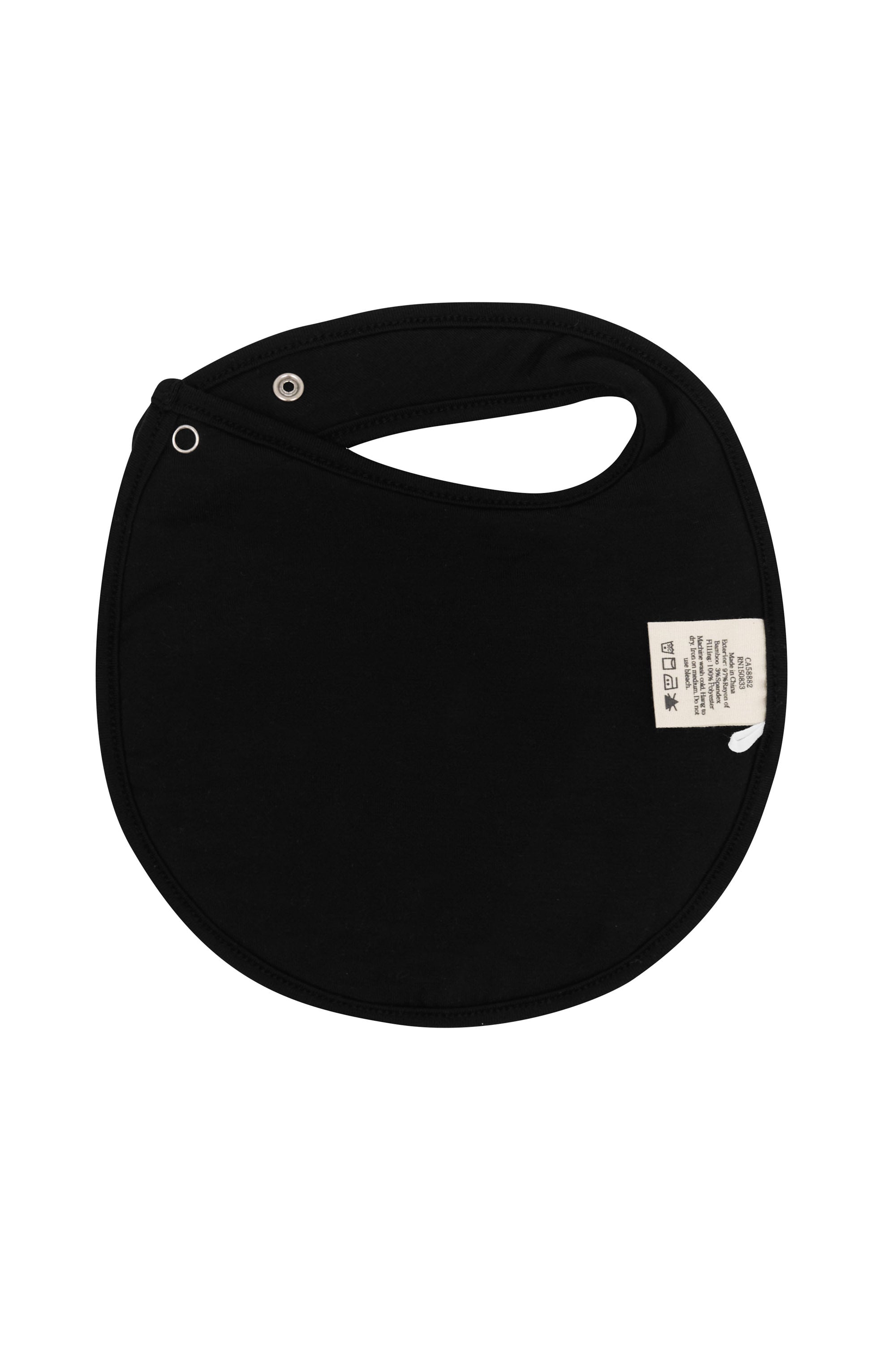 The back of Midnight Ecru Cushy Bib