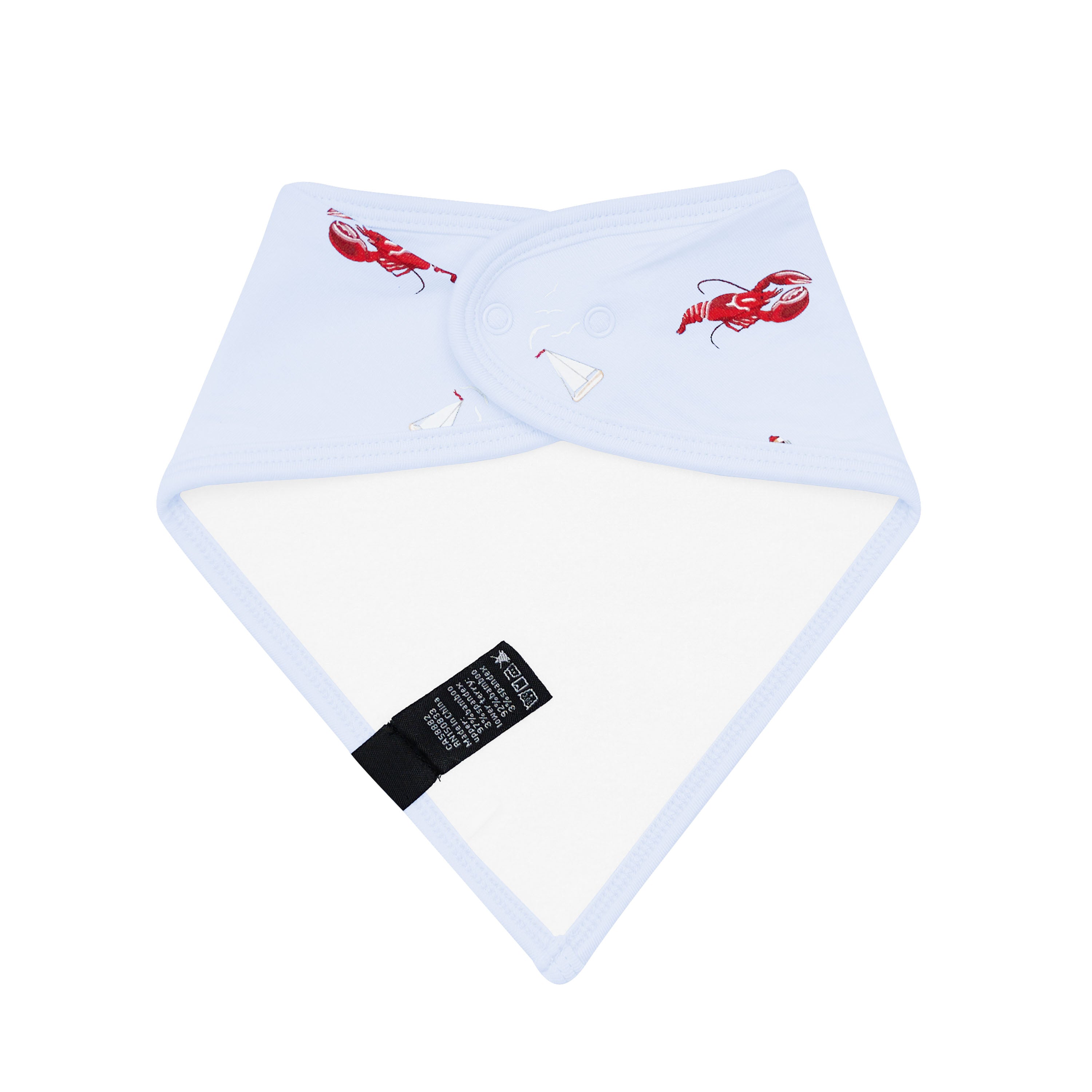 Snap Closure on Bib in Harbor