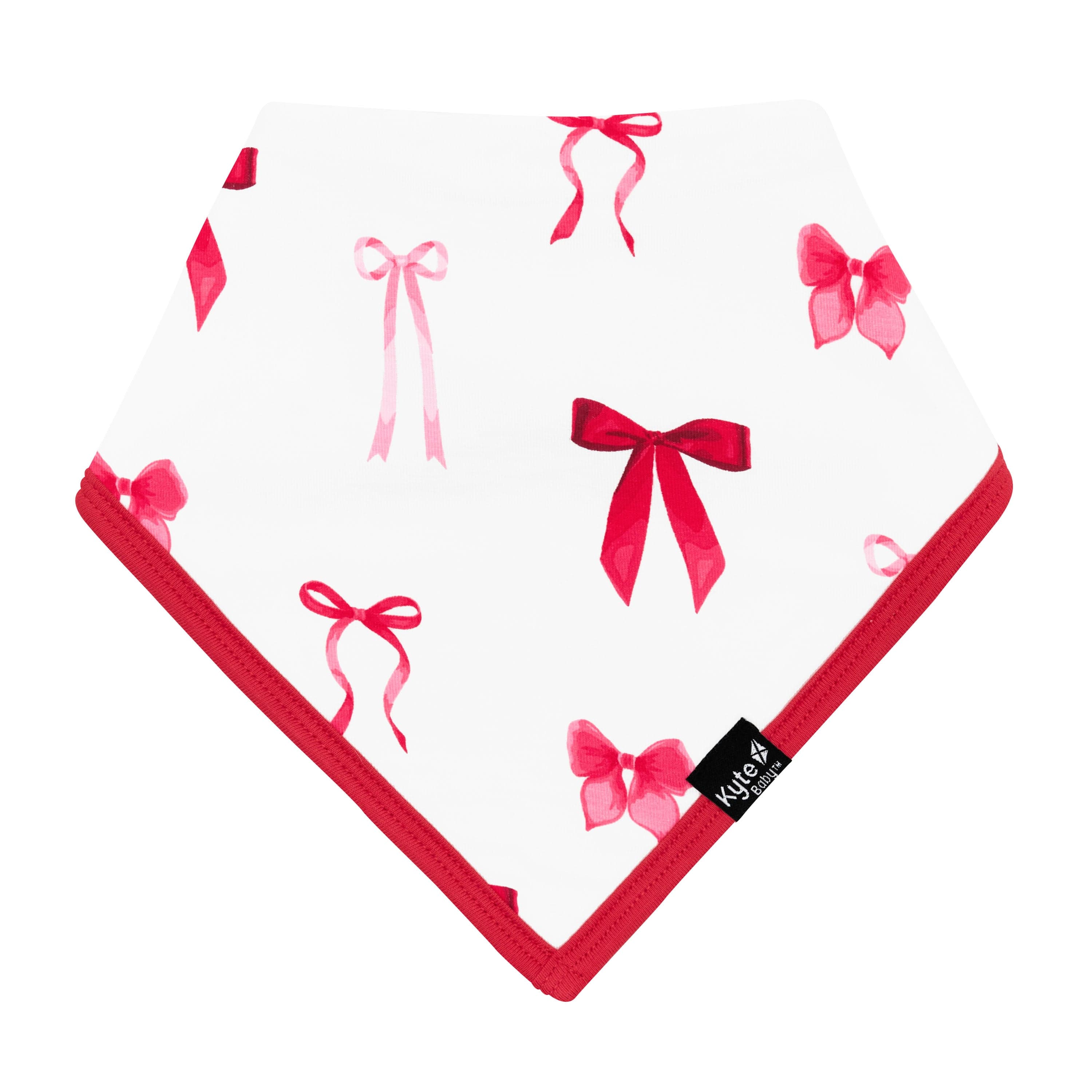 Front of the Bib in Small Love Bow