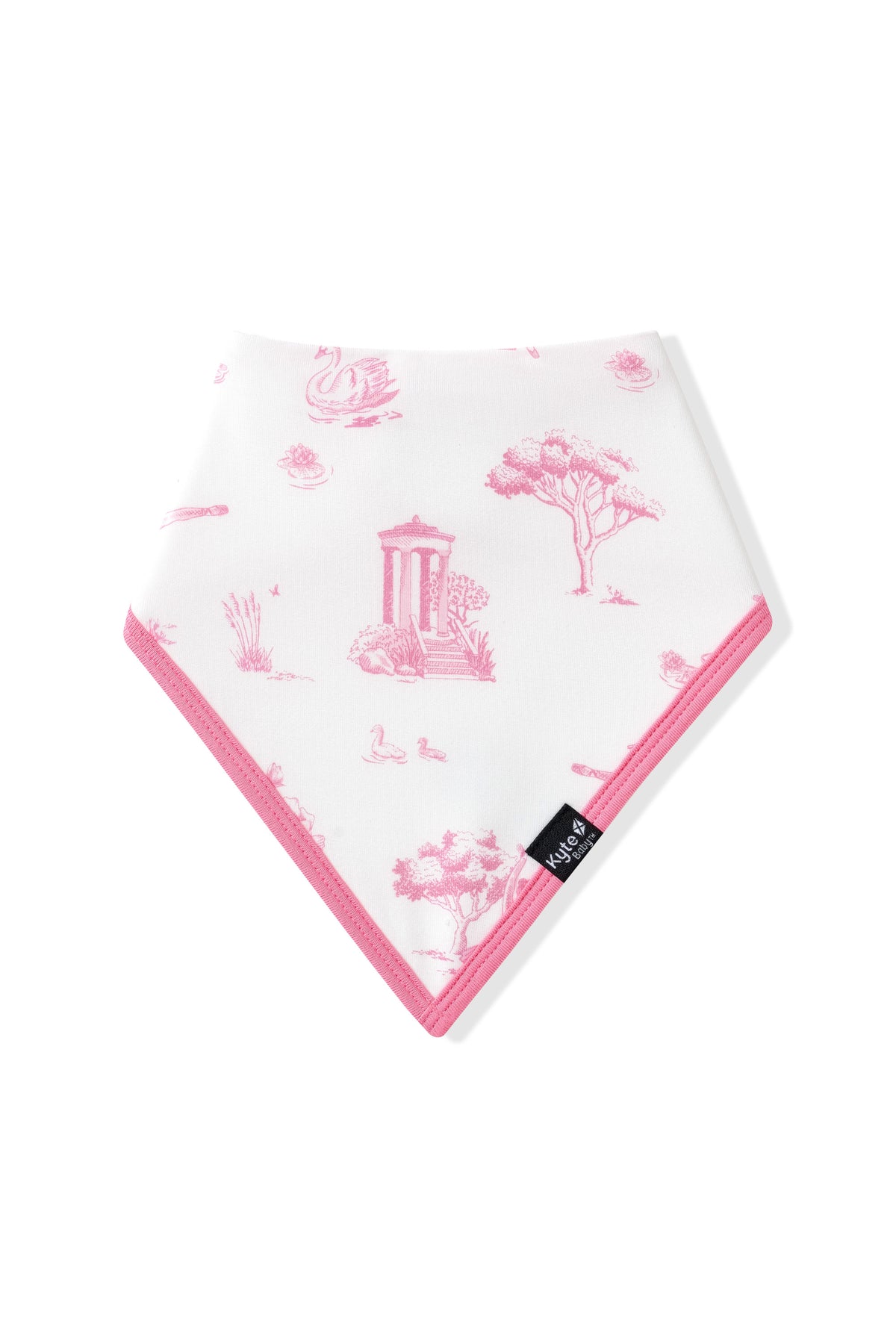 Front of the Bib in Toile Ballet