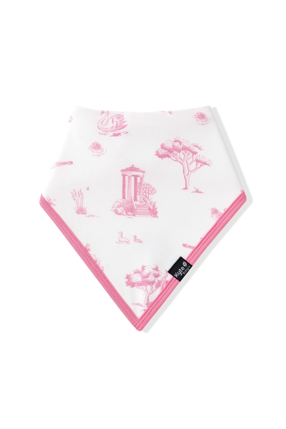 Front of the Bib in Toile Ballet