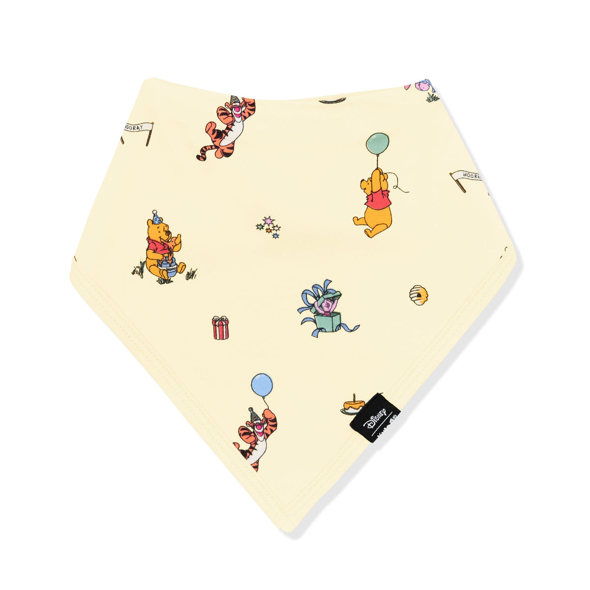 Front of the Bib in Winnie the Pooh Celebration