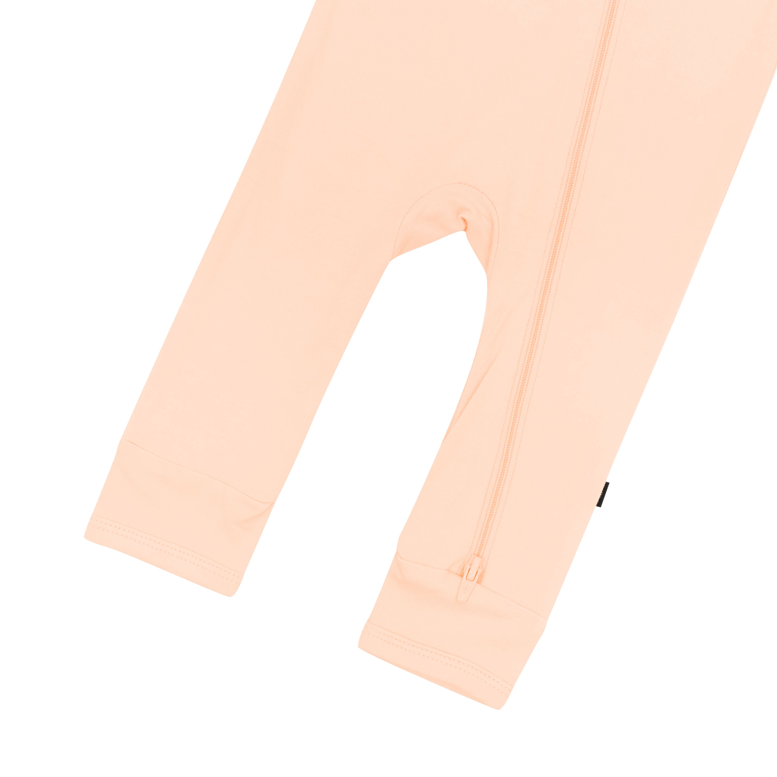 Zippered Romper in Canyon bottom zipper shown