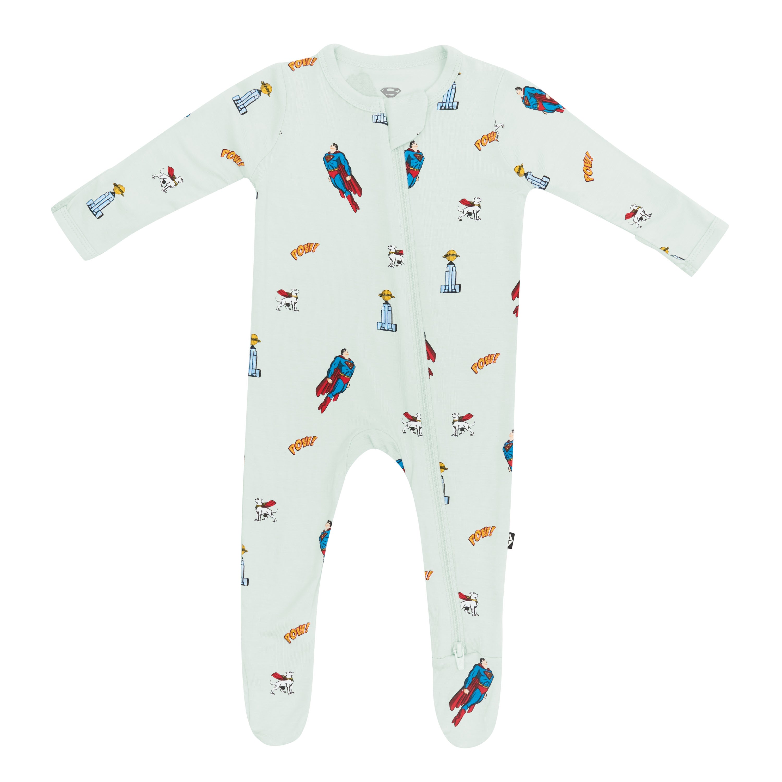 Zippered Footie Superman™ pajamas