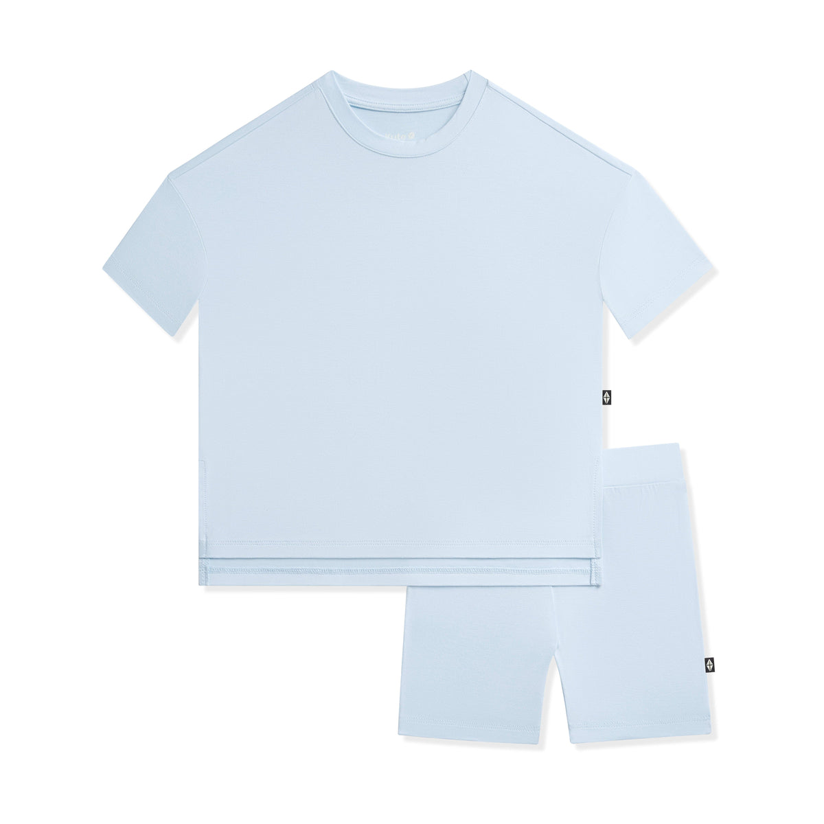 Product photo of the Toddler Biker Short Set in Breeze