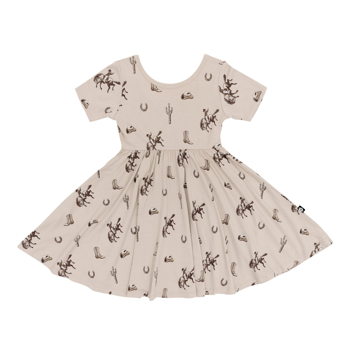 Product photo of the Twirl Dress in Classic Cowboy