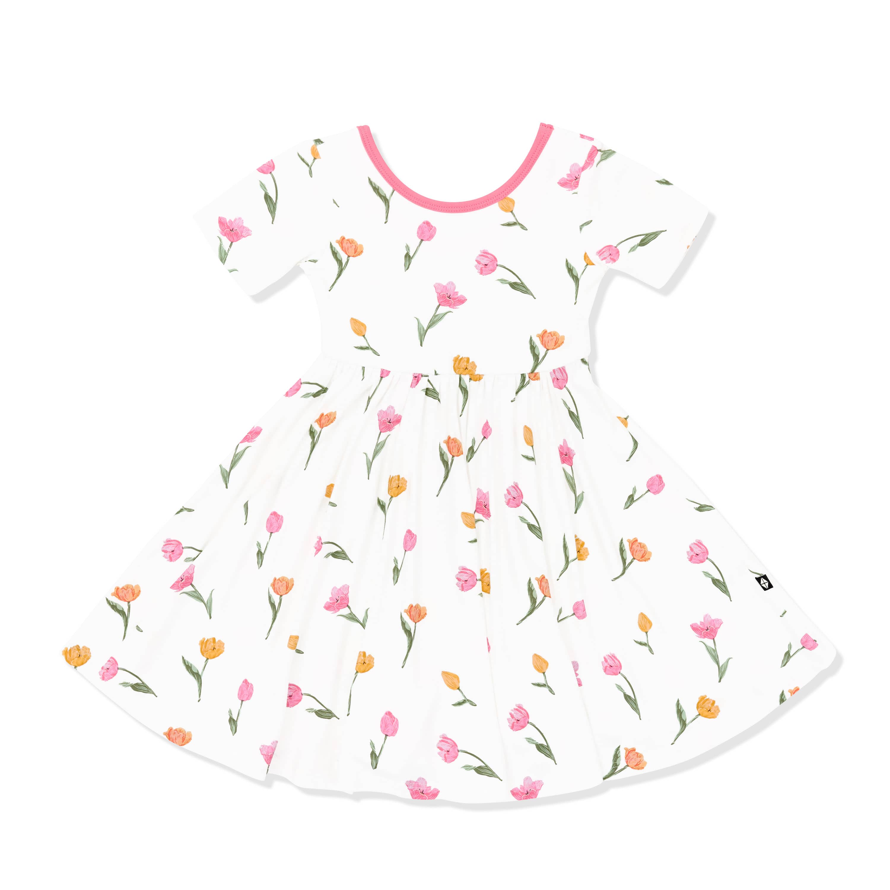 Product photo of the Twirl Dress in Tulip