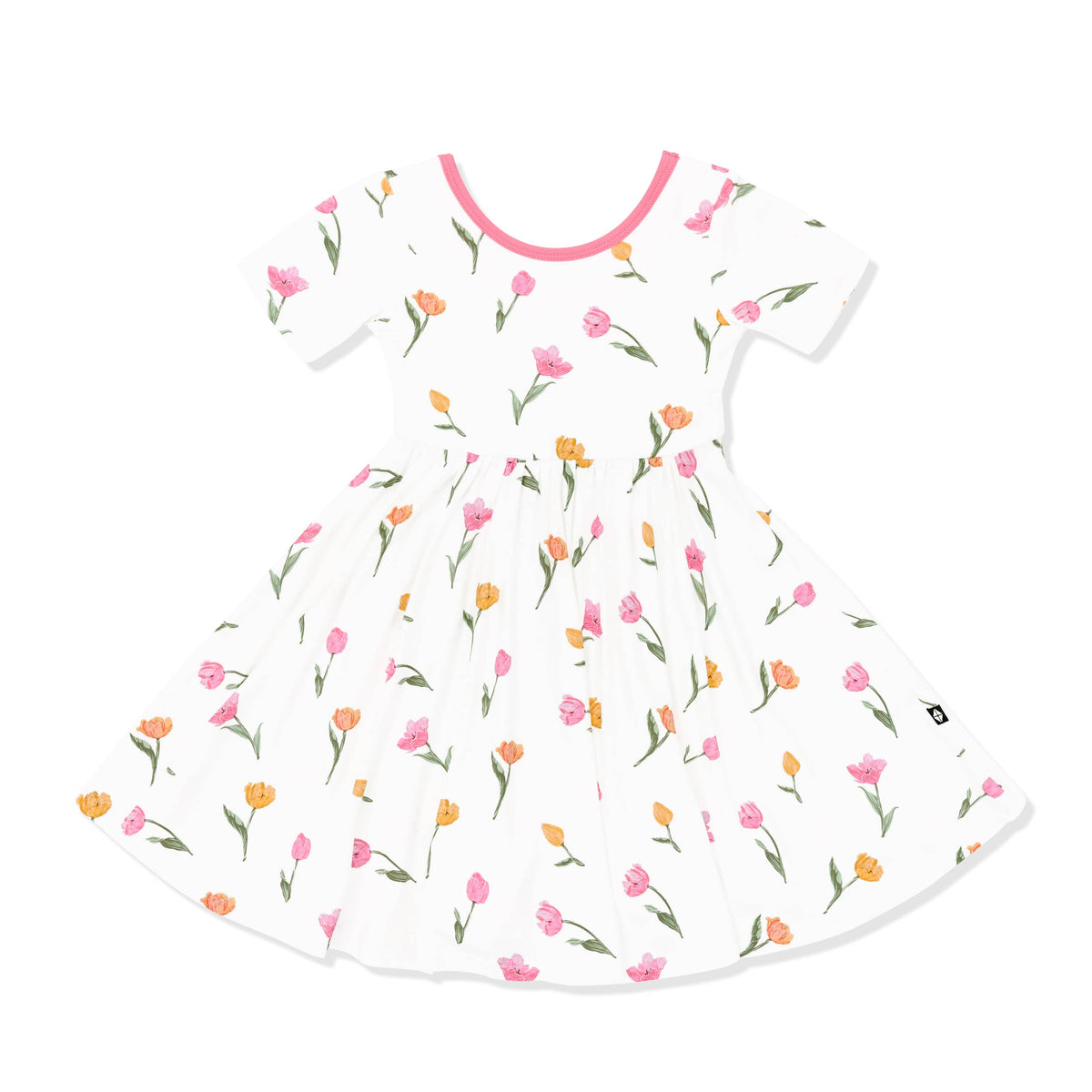 Product photo of the Twirl Dress in Tulip
