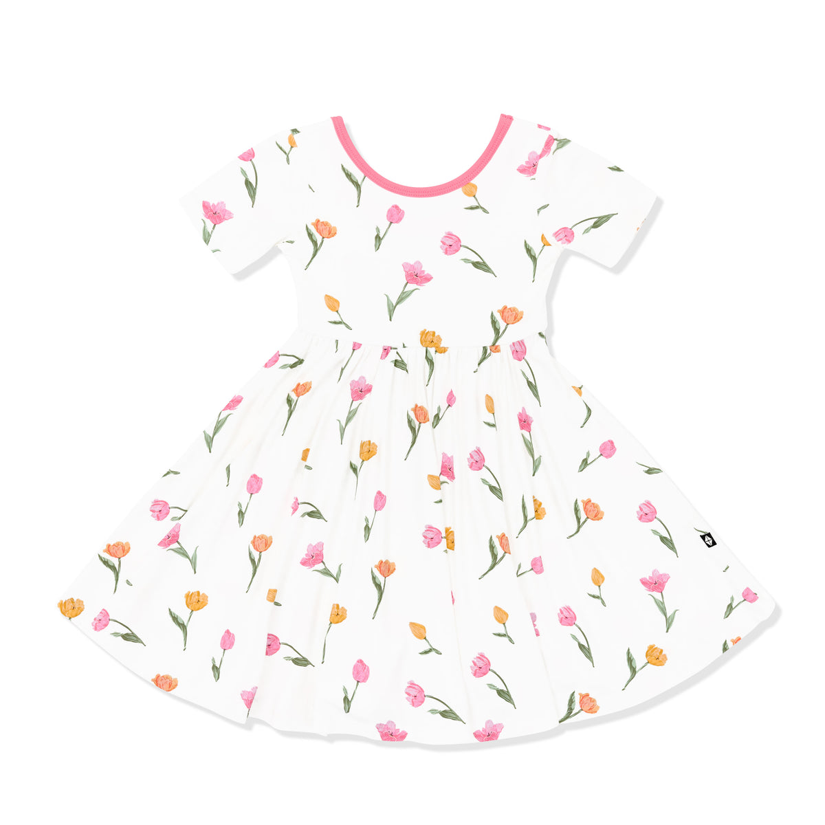 Product photo of the Twirl Dress in Tulip