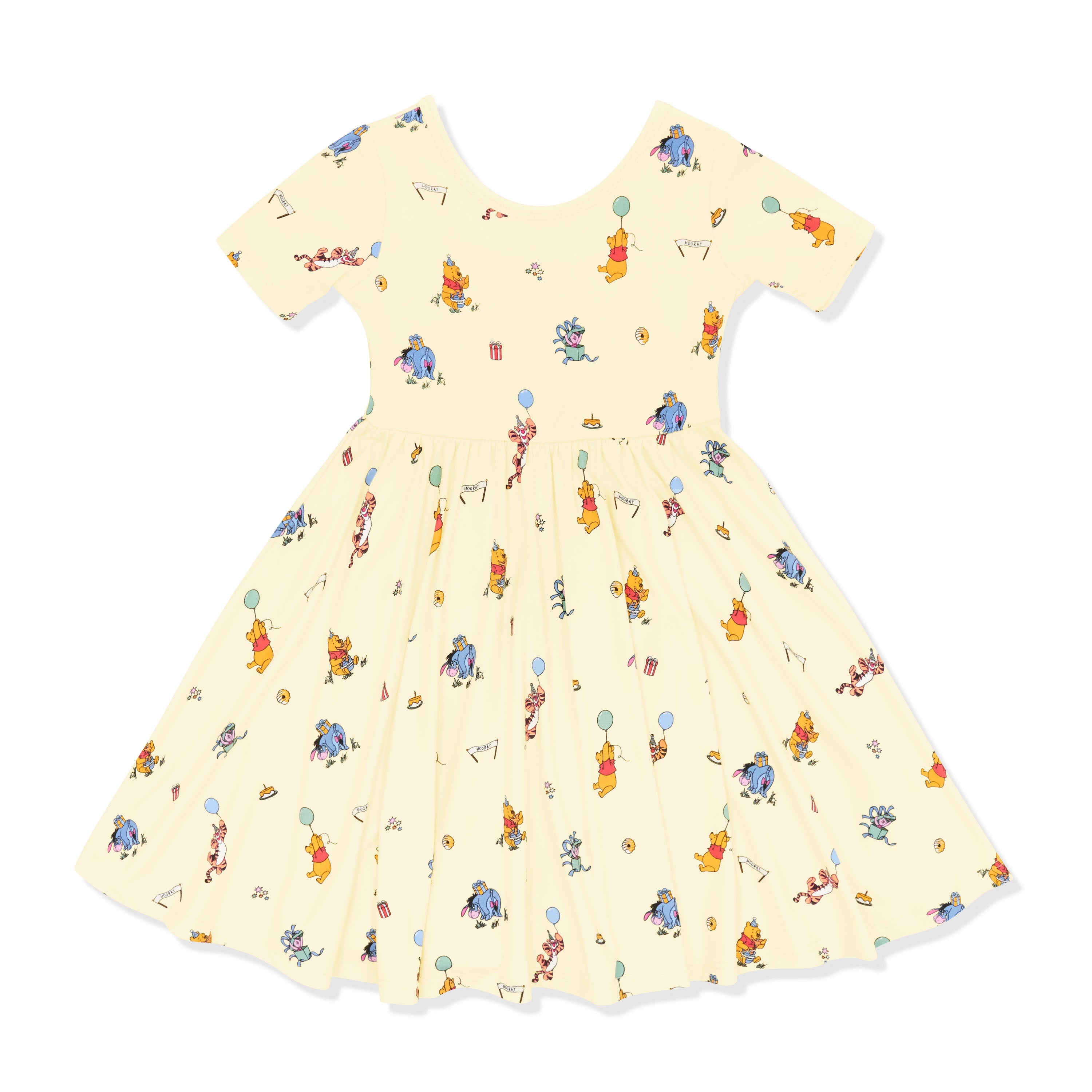 Product photo of the Twirl Dress in Winnie the Pooh Celebration