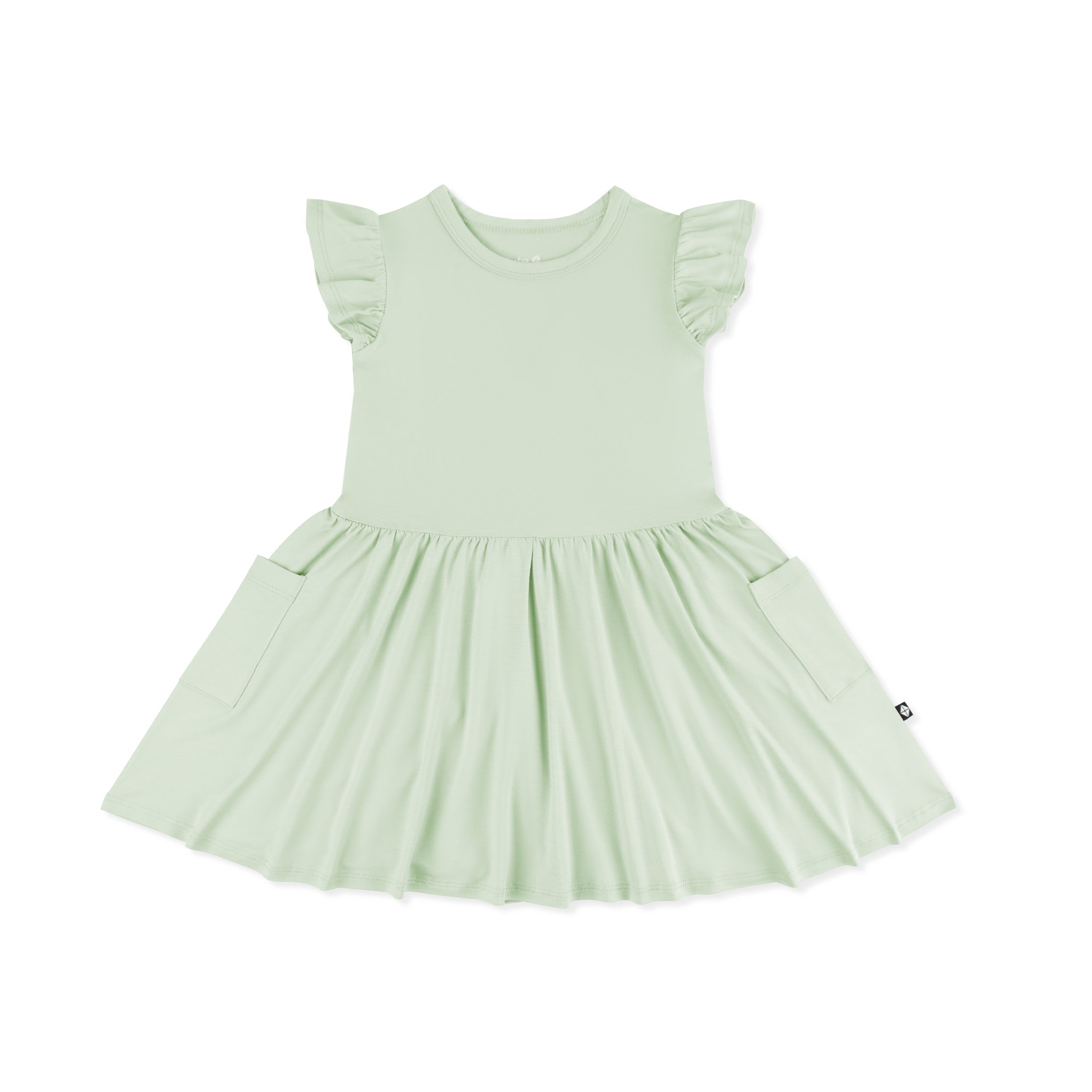 Product photo of the Pocket Dress in Basil