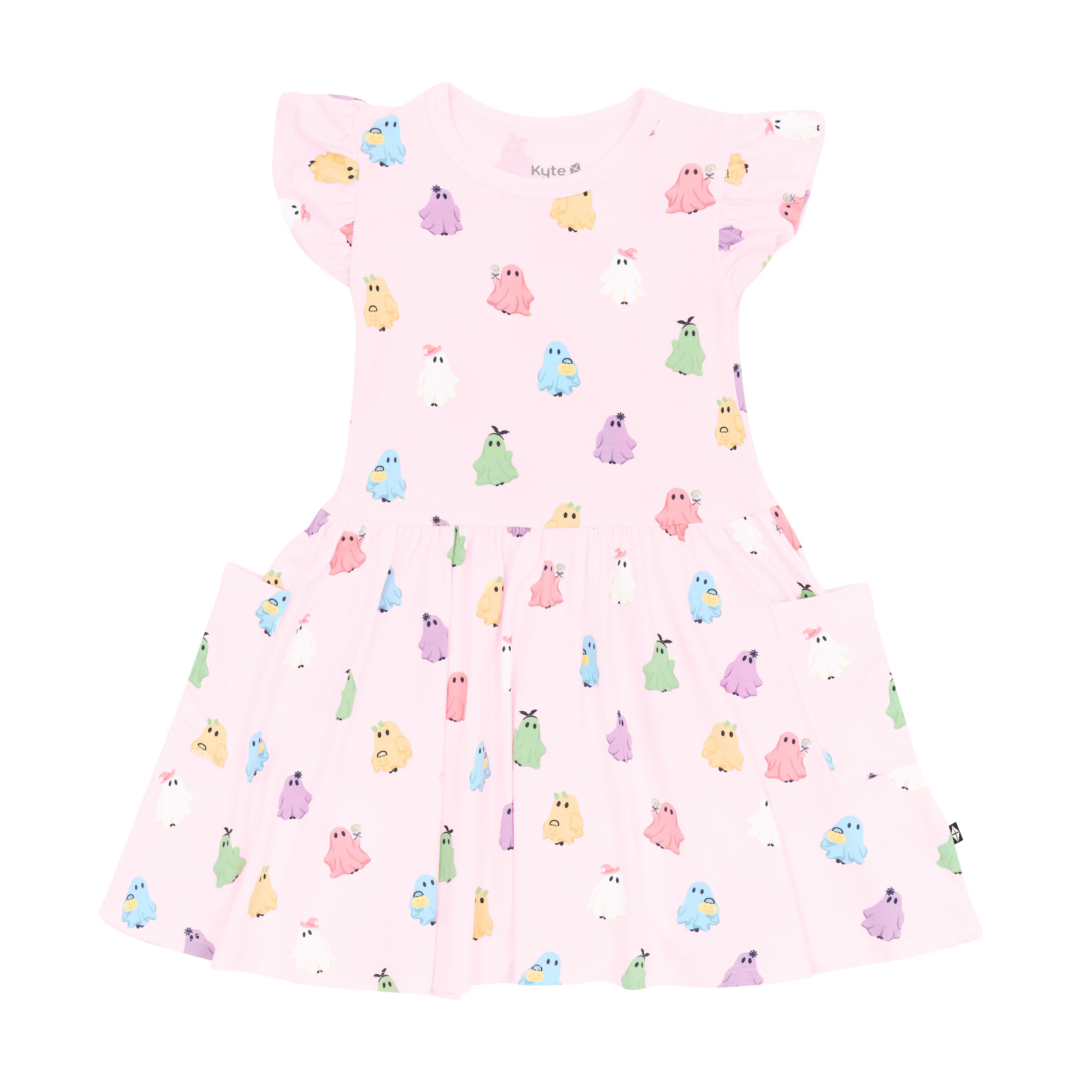 Product photo of the Pocket Dress in Pastel Ghost