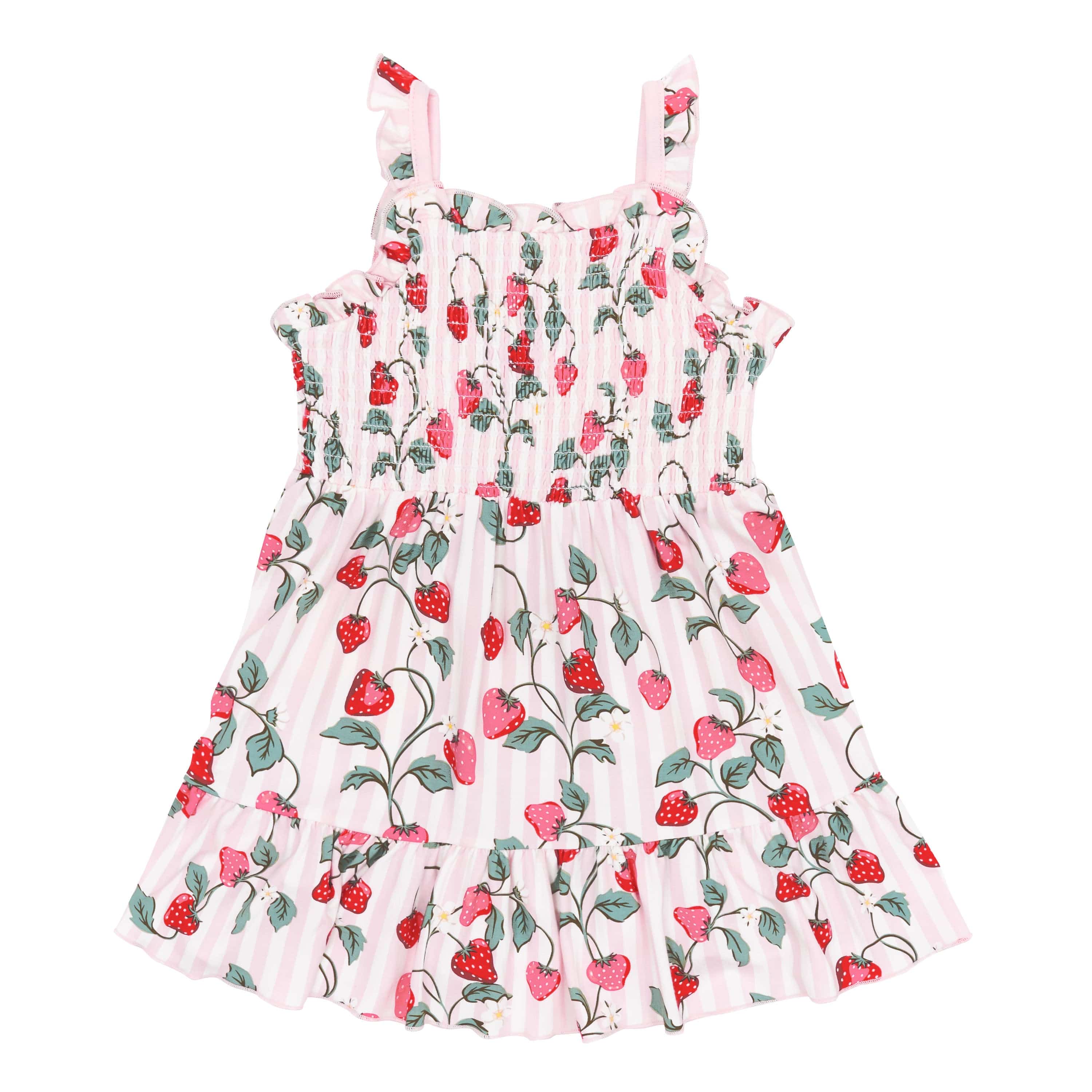 Product photo of the Smocked Dress in Strawberry Fields