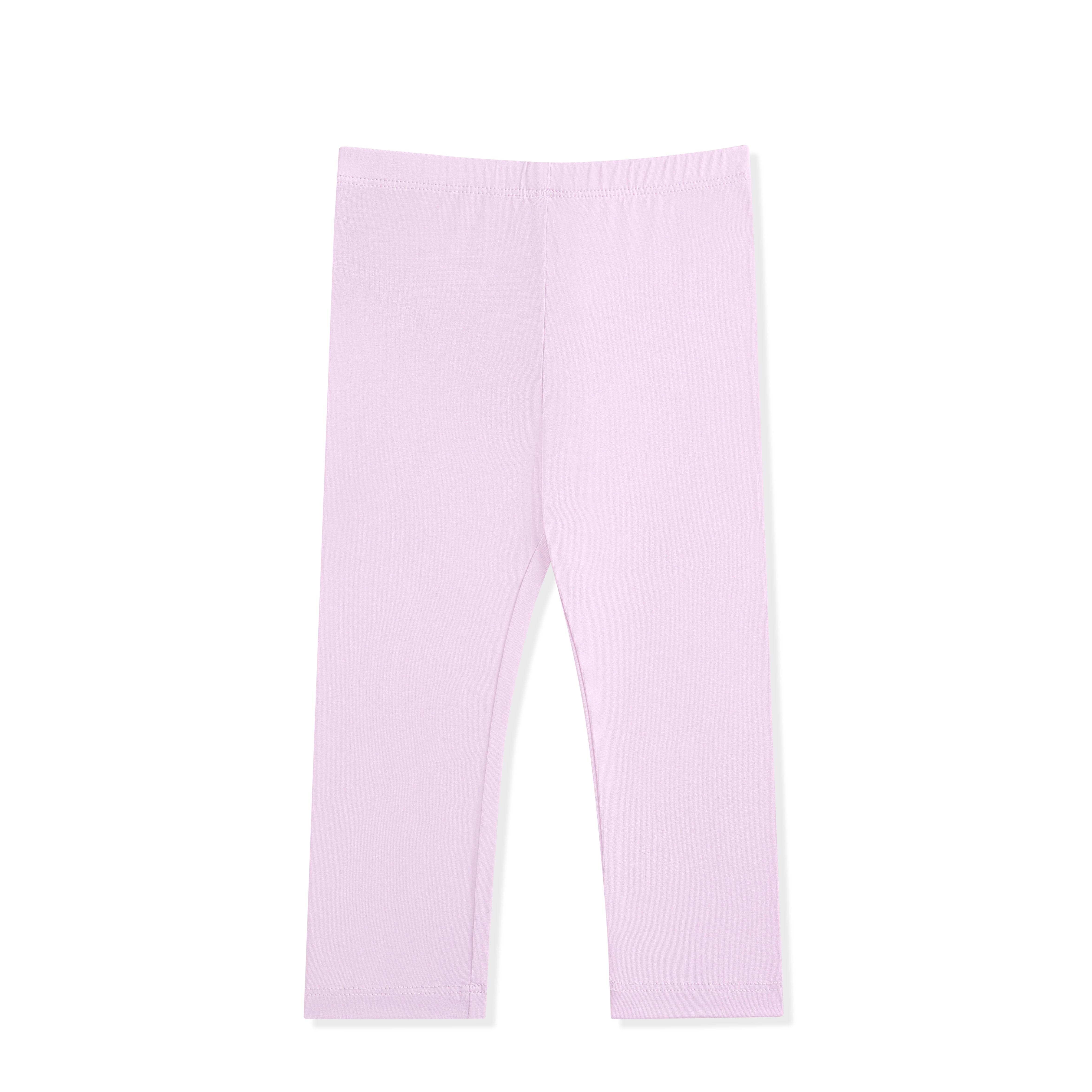 Light purple leggings on a white background