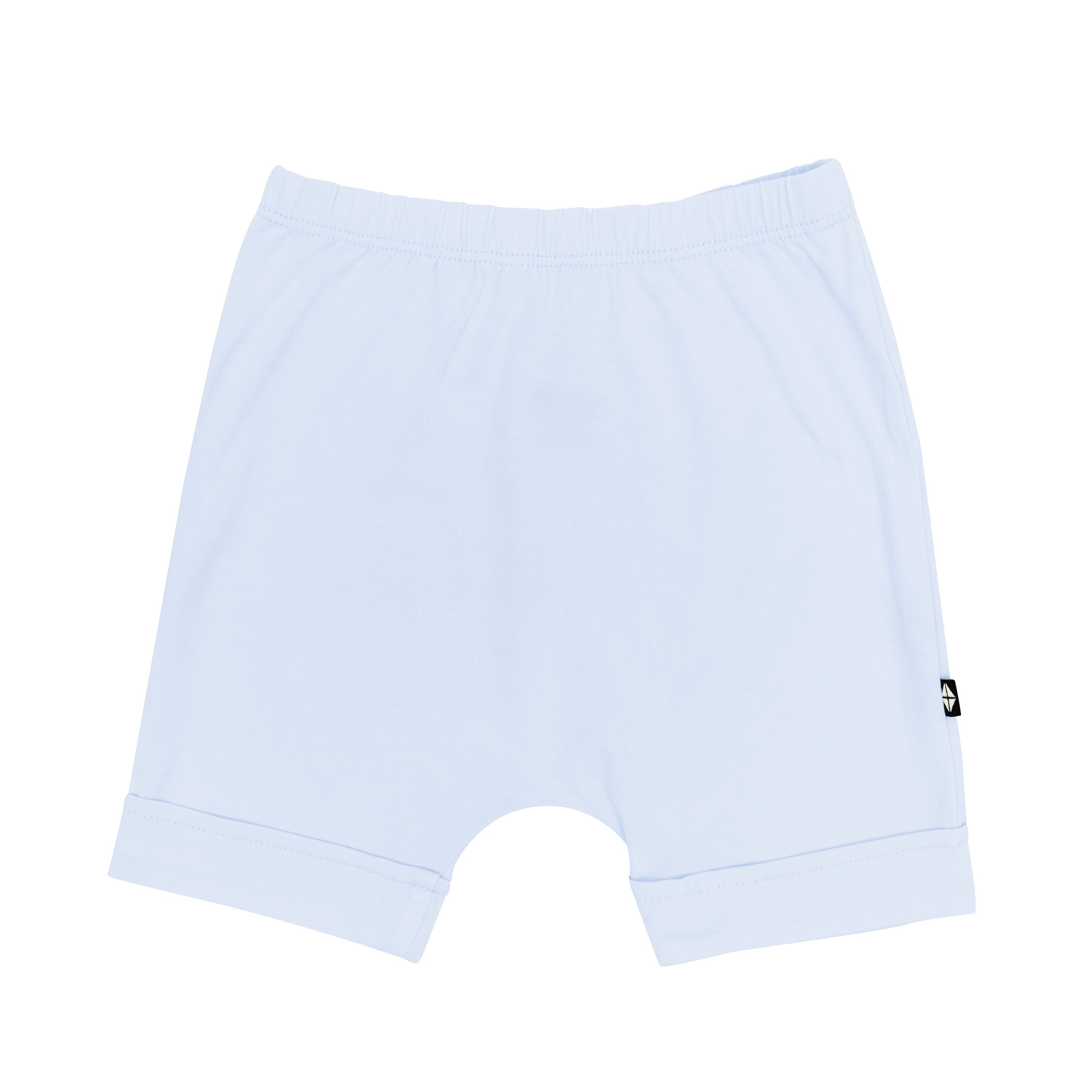 Kyte Baby's Harem Shorts in Mist