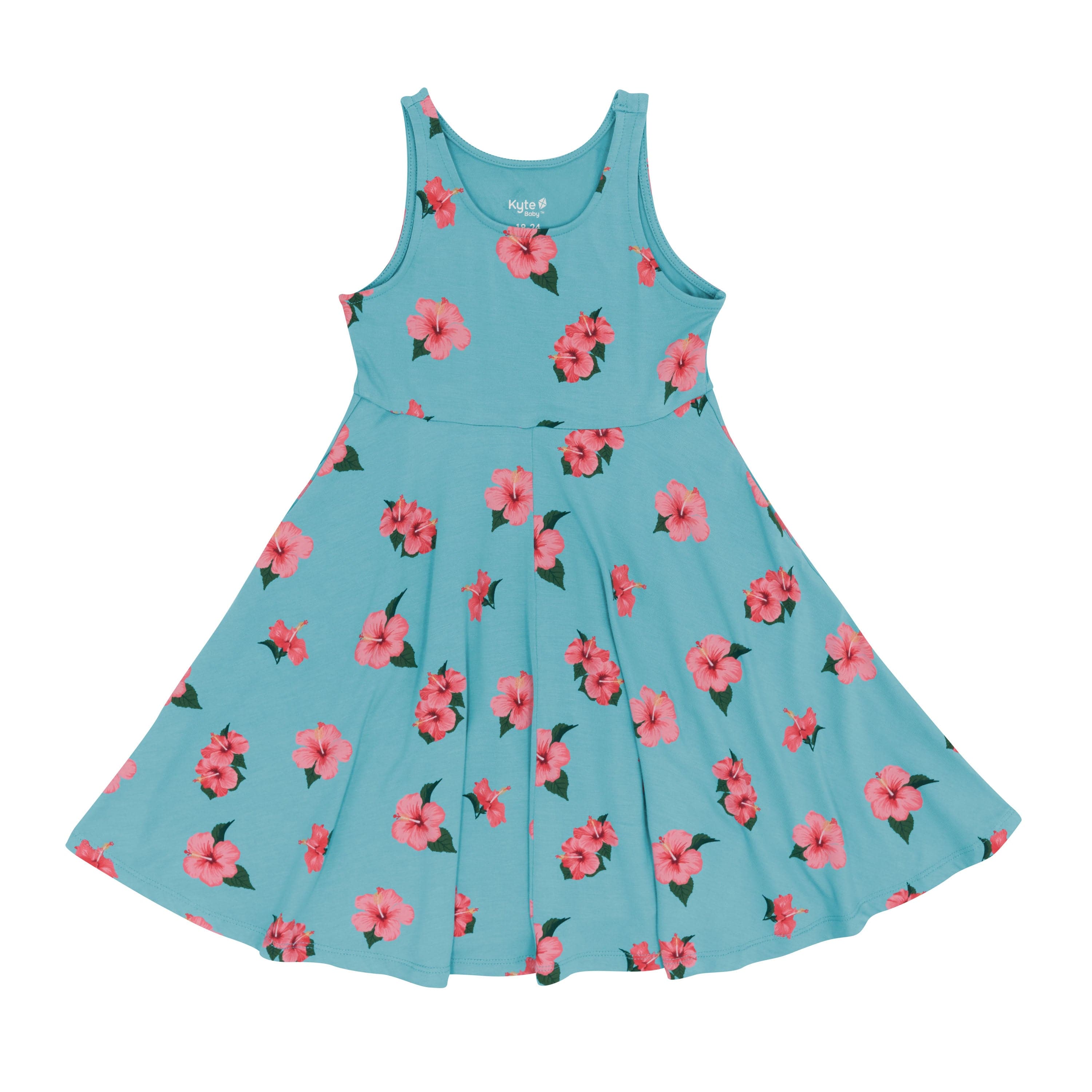 Tank Twirl Dress in Hibiscus