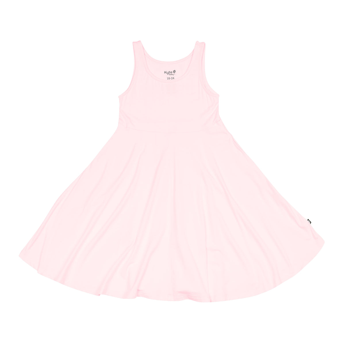 Tank Twirl Dress in Sakura Pink