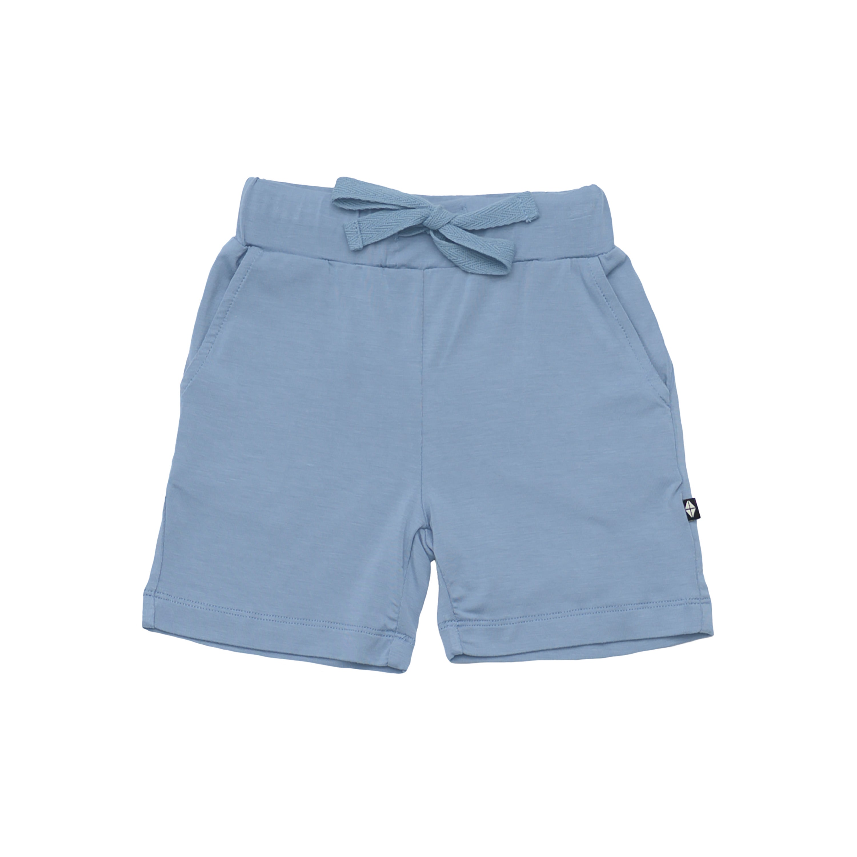 Drawstring Shorts in Slate Gray