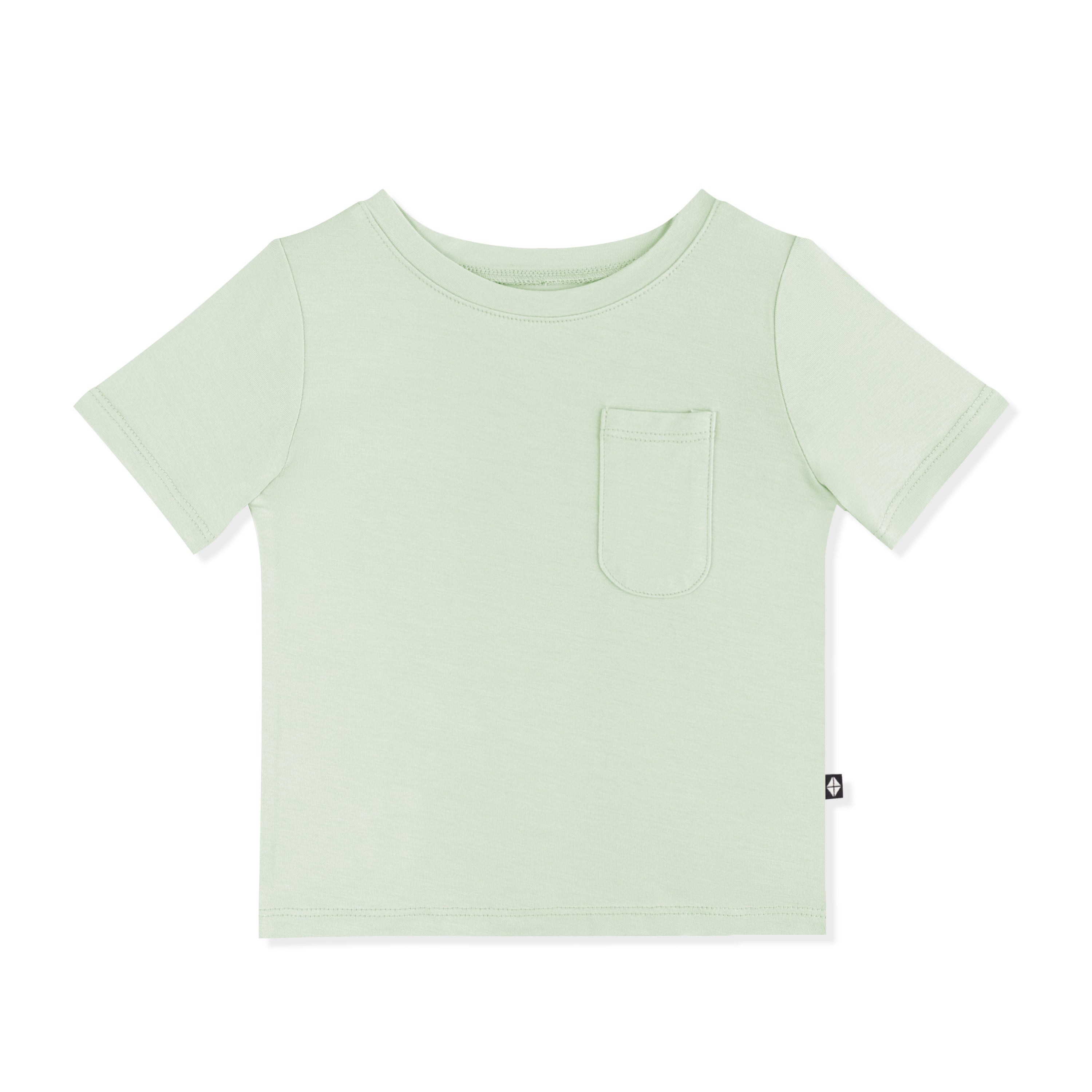 Product photo of the Toddler Crew Neck Tee in Basil