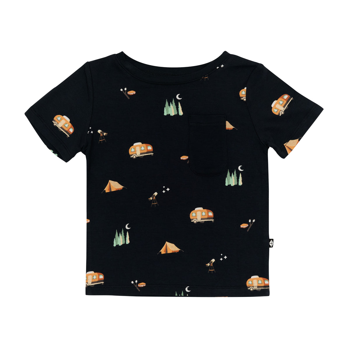 Kyte Baby's Toddler Crew Neck Tee in Under the Stars
