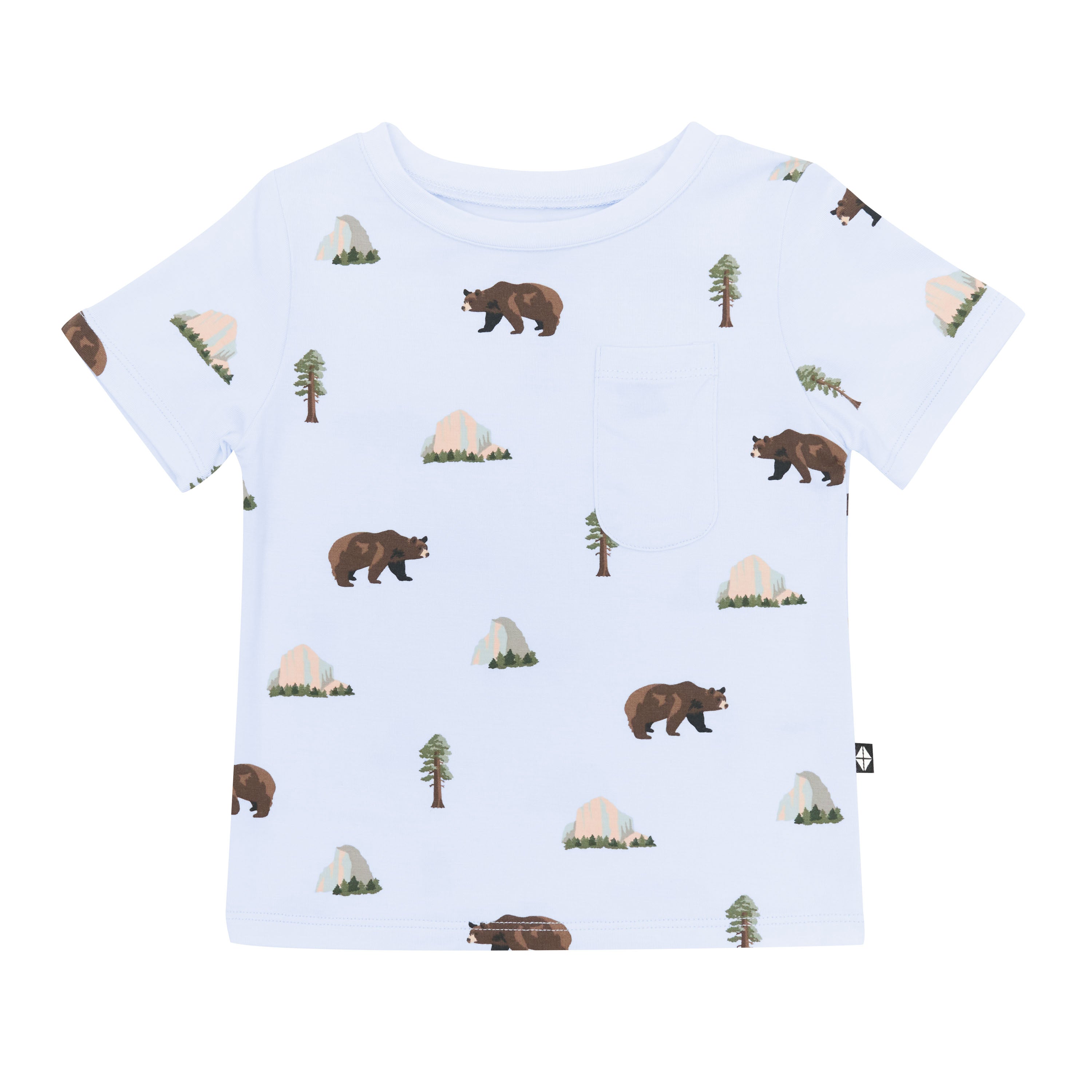 Toddler Crew Neck Tee in Yosemite